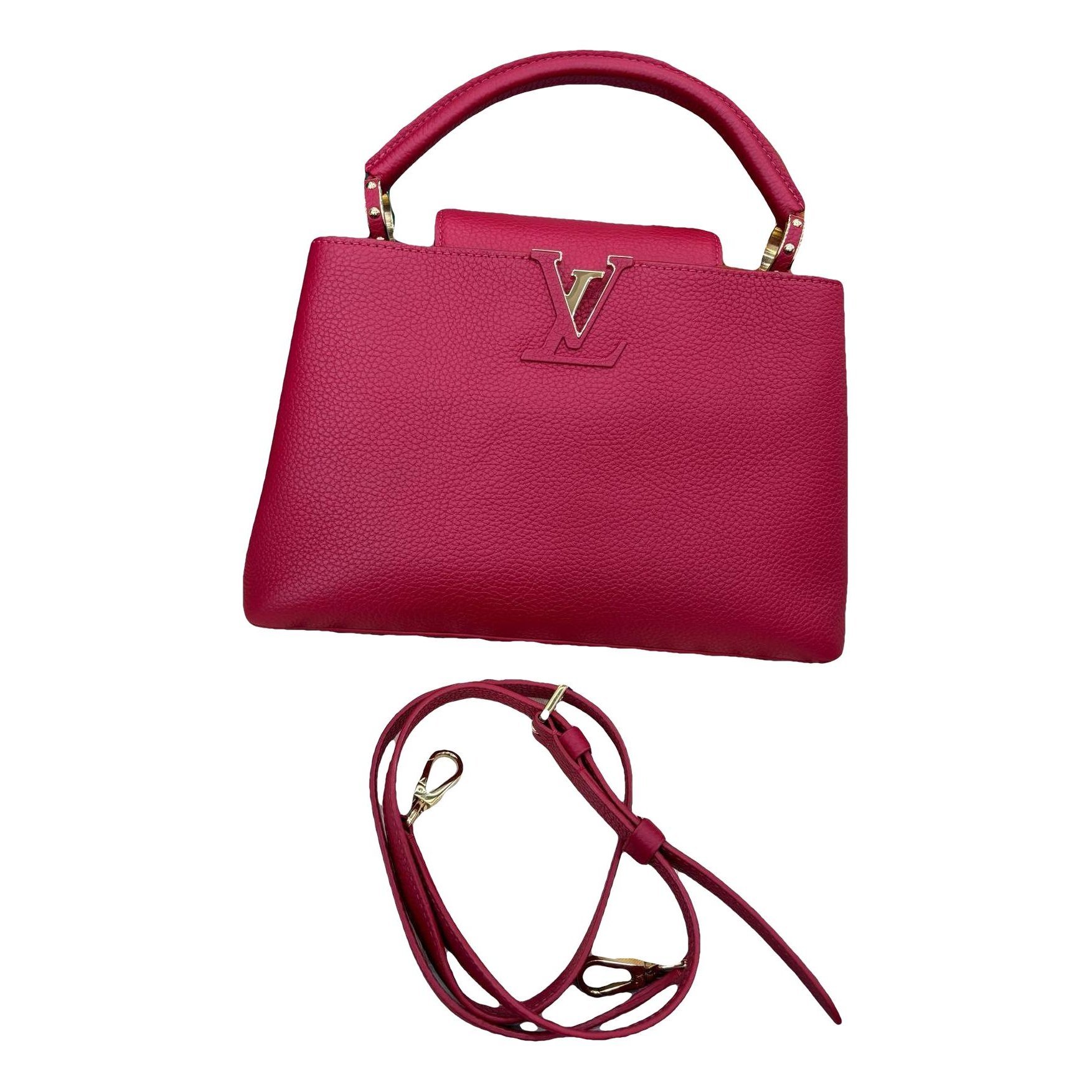 Capucines leather handbag