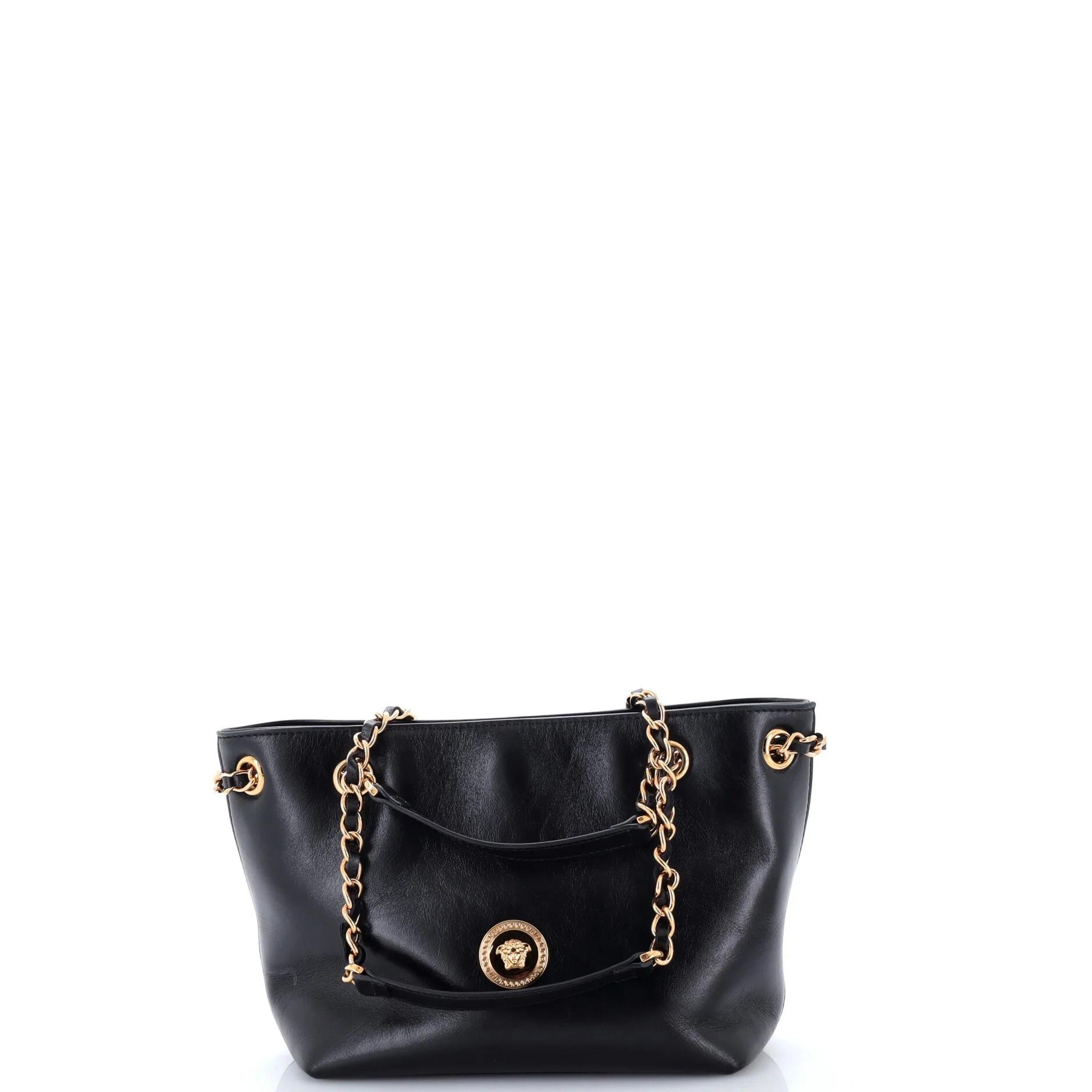 Leather tote