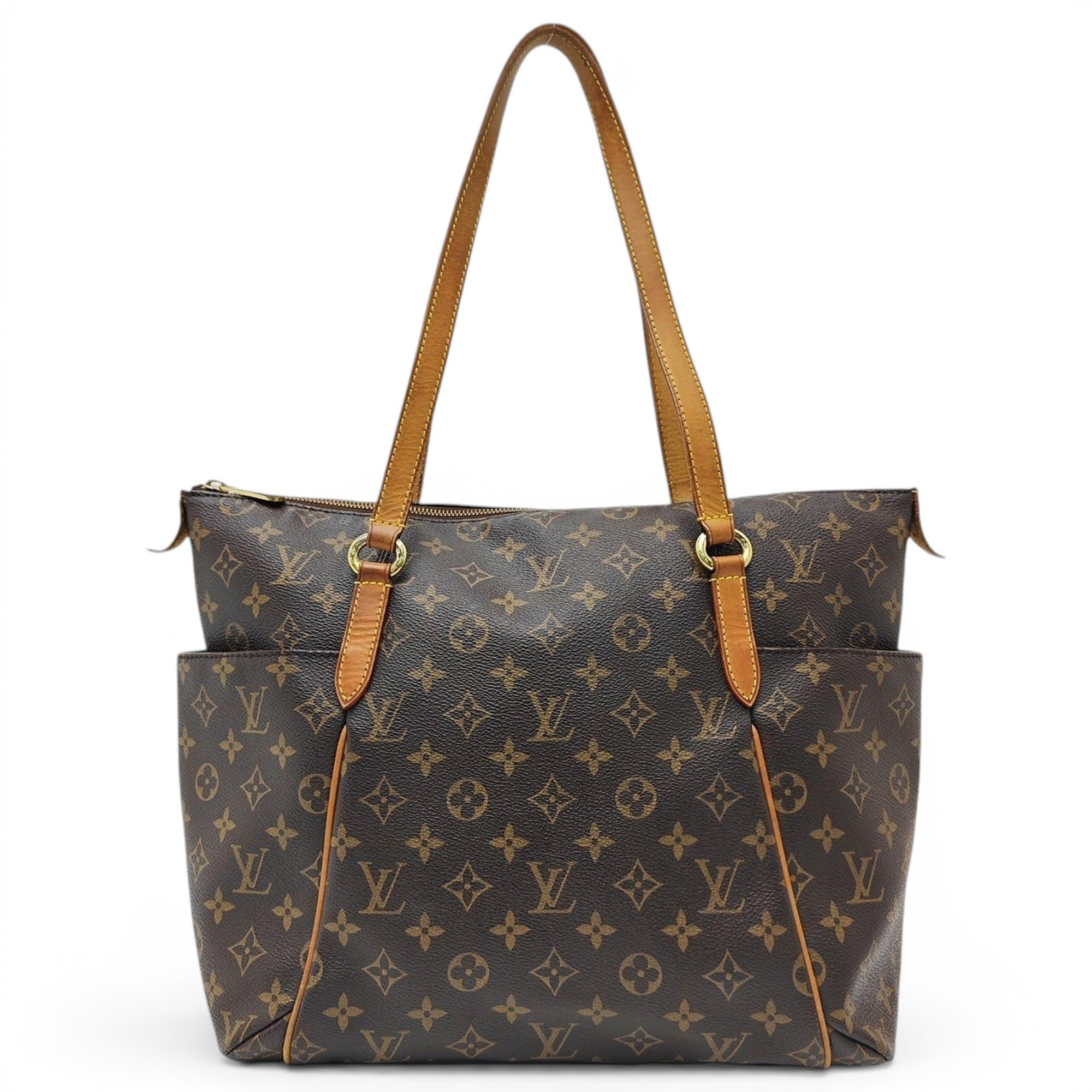 Totally leather handbag