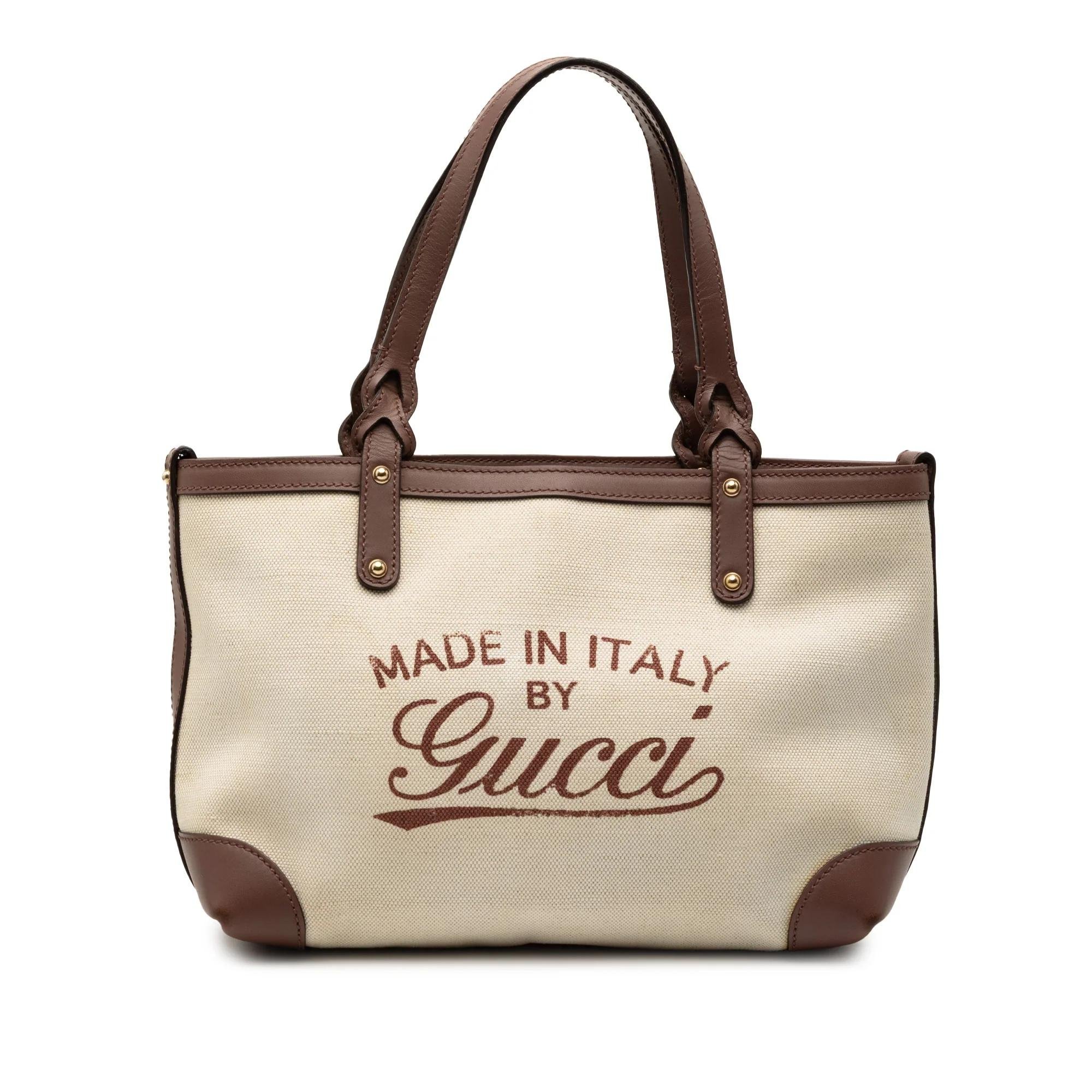 Leather tote