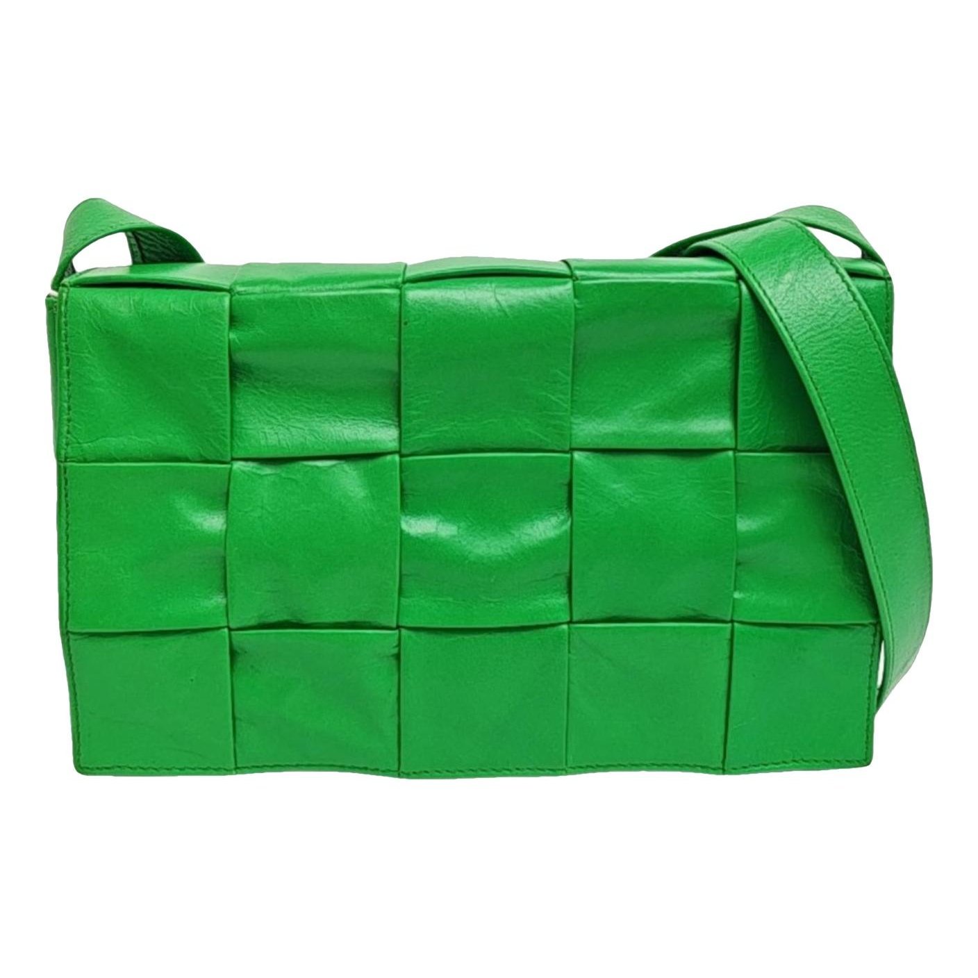 Brick Cassette leather handbag