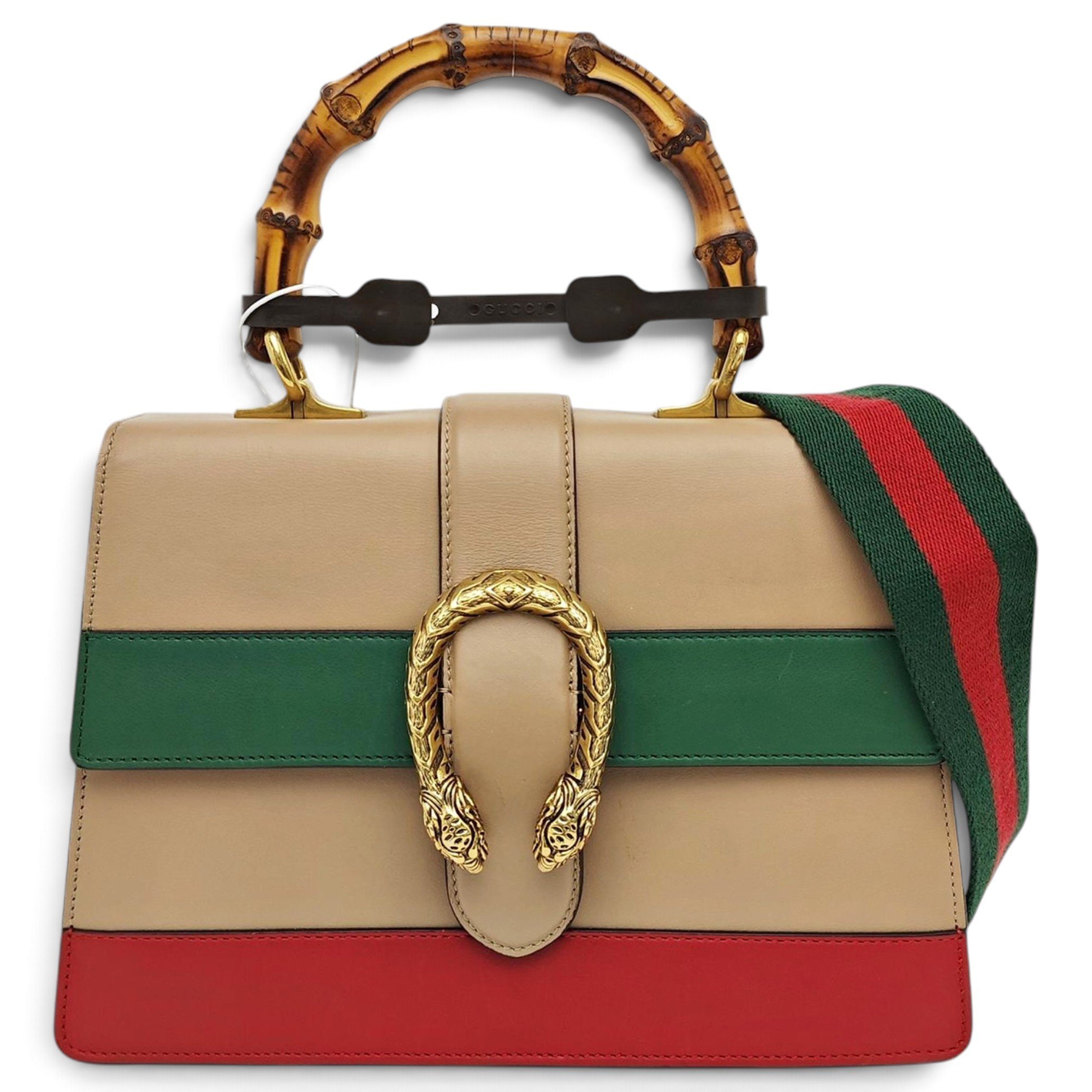 Dionysus Bamboo leather handbag