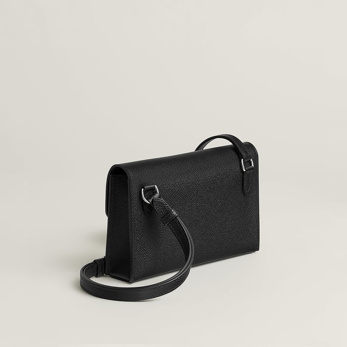 Noir Hermèsnap Wallet