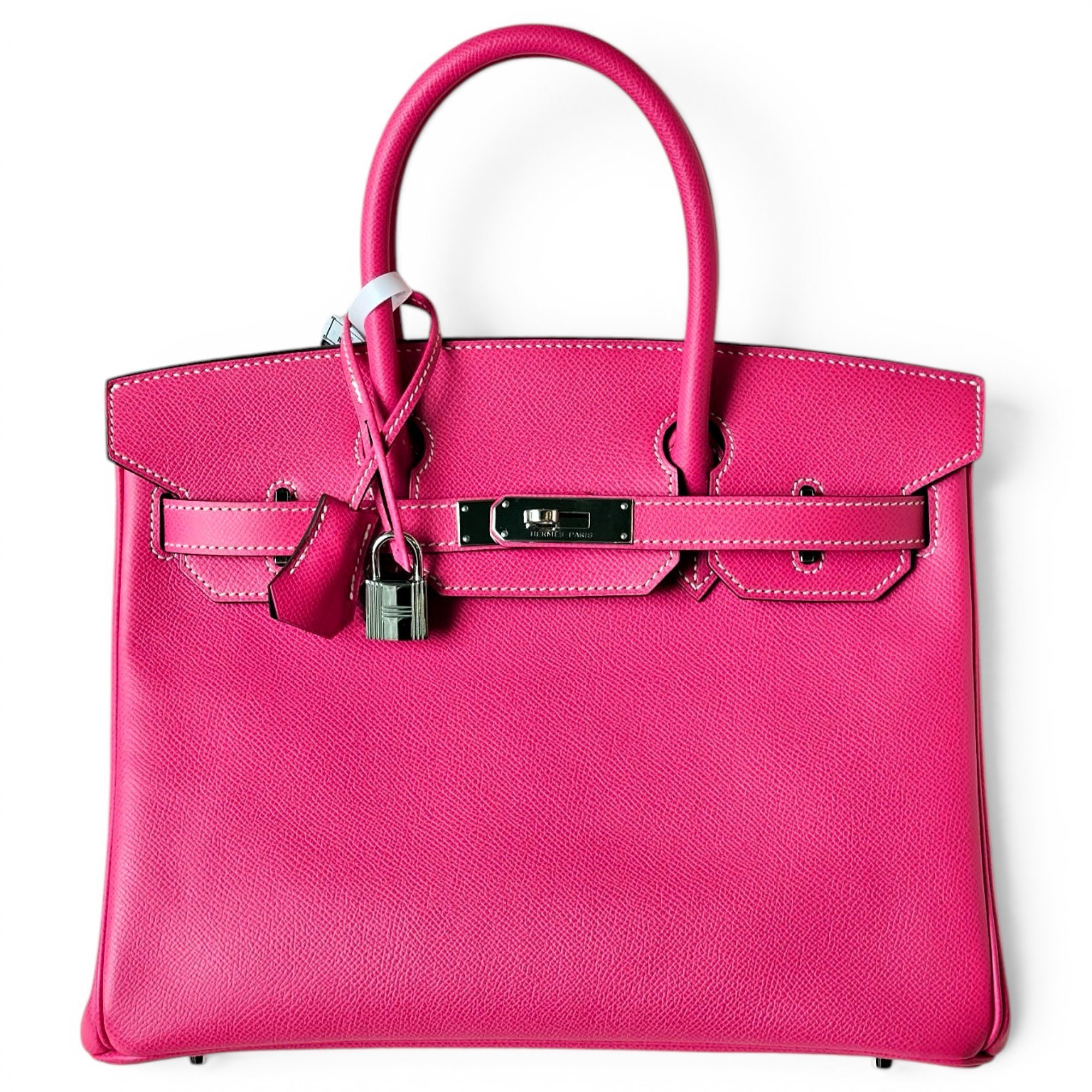 Birkin 30 leather handbag