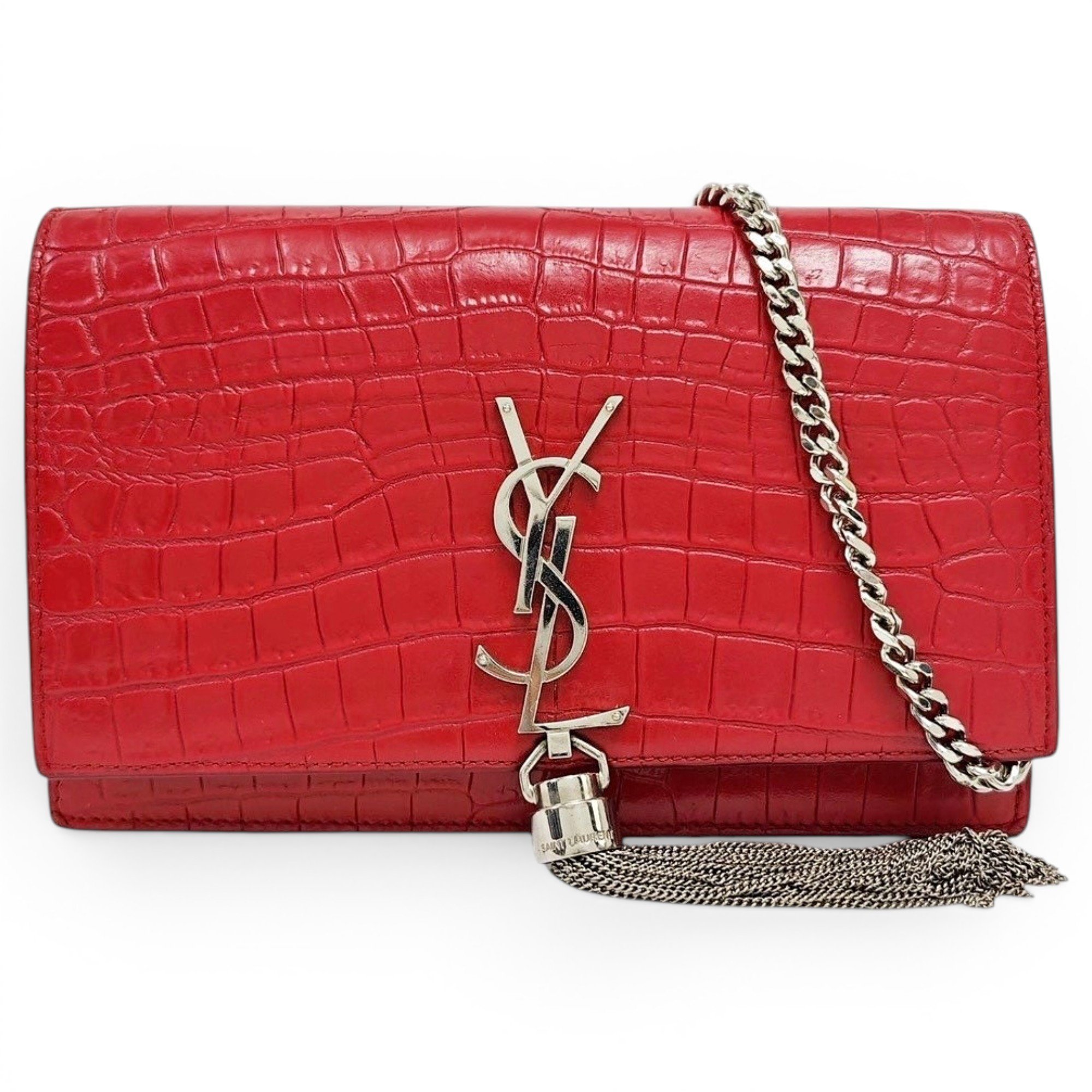Pompom Kate leather handbag