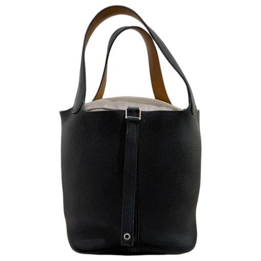 Picotin leather handbag