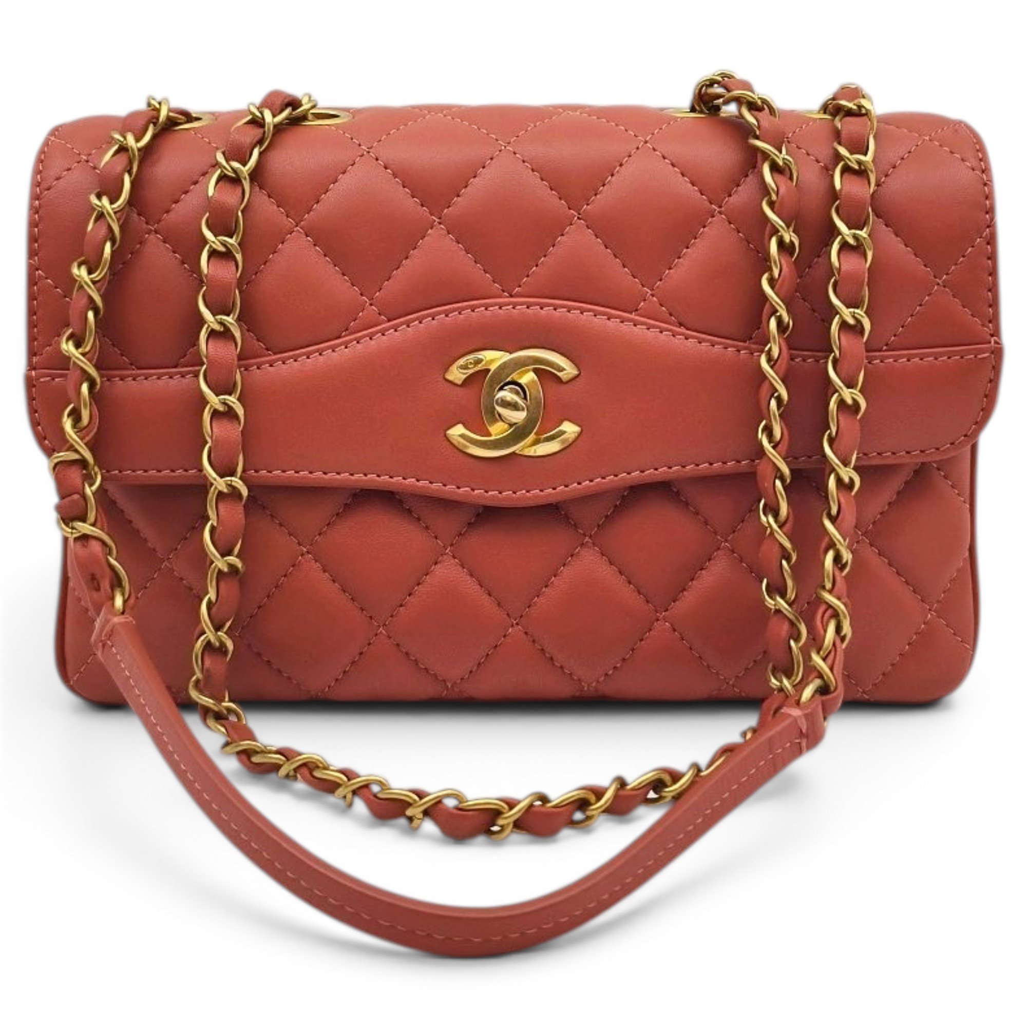 Leather handbag