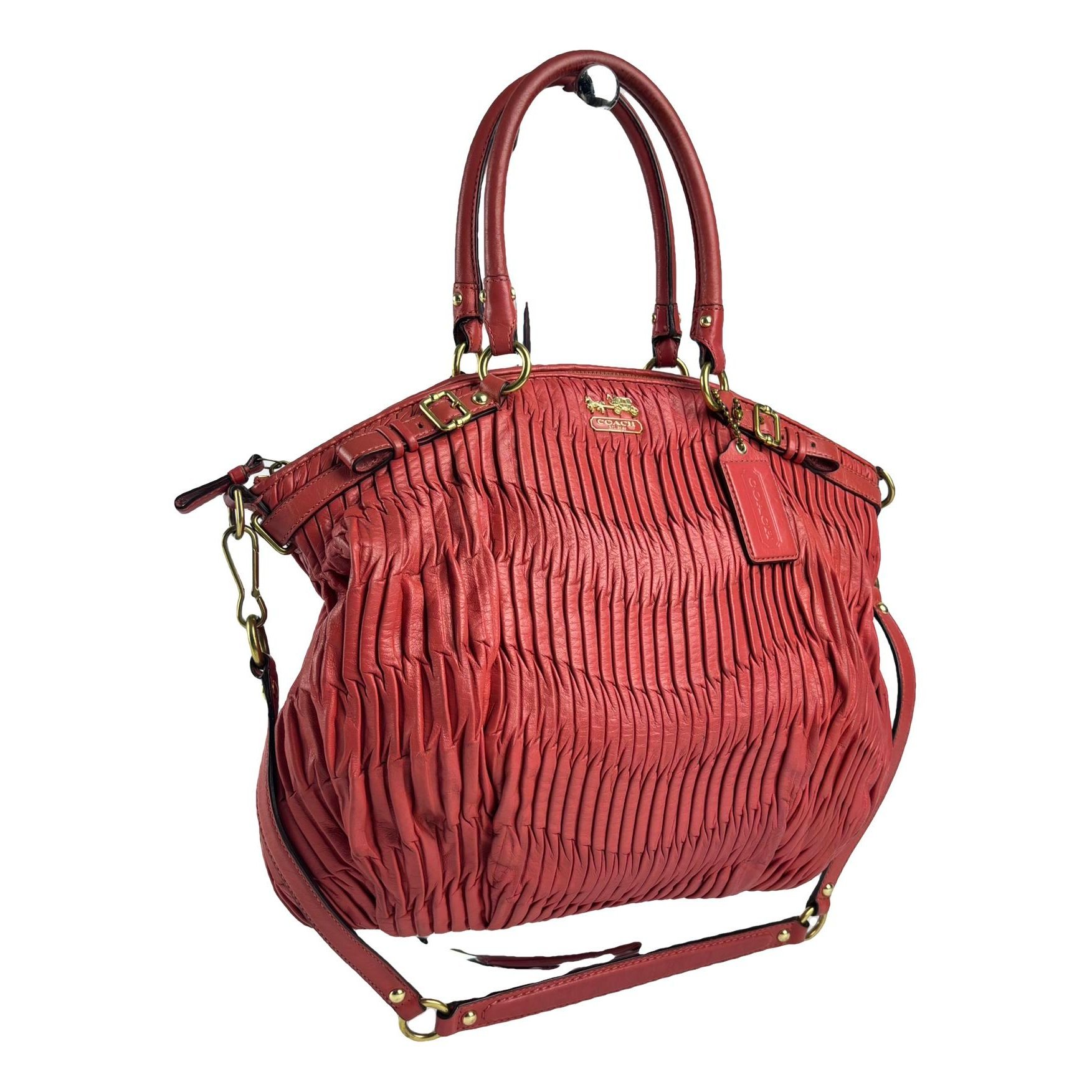 Madison leather handbag