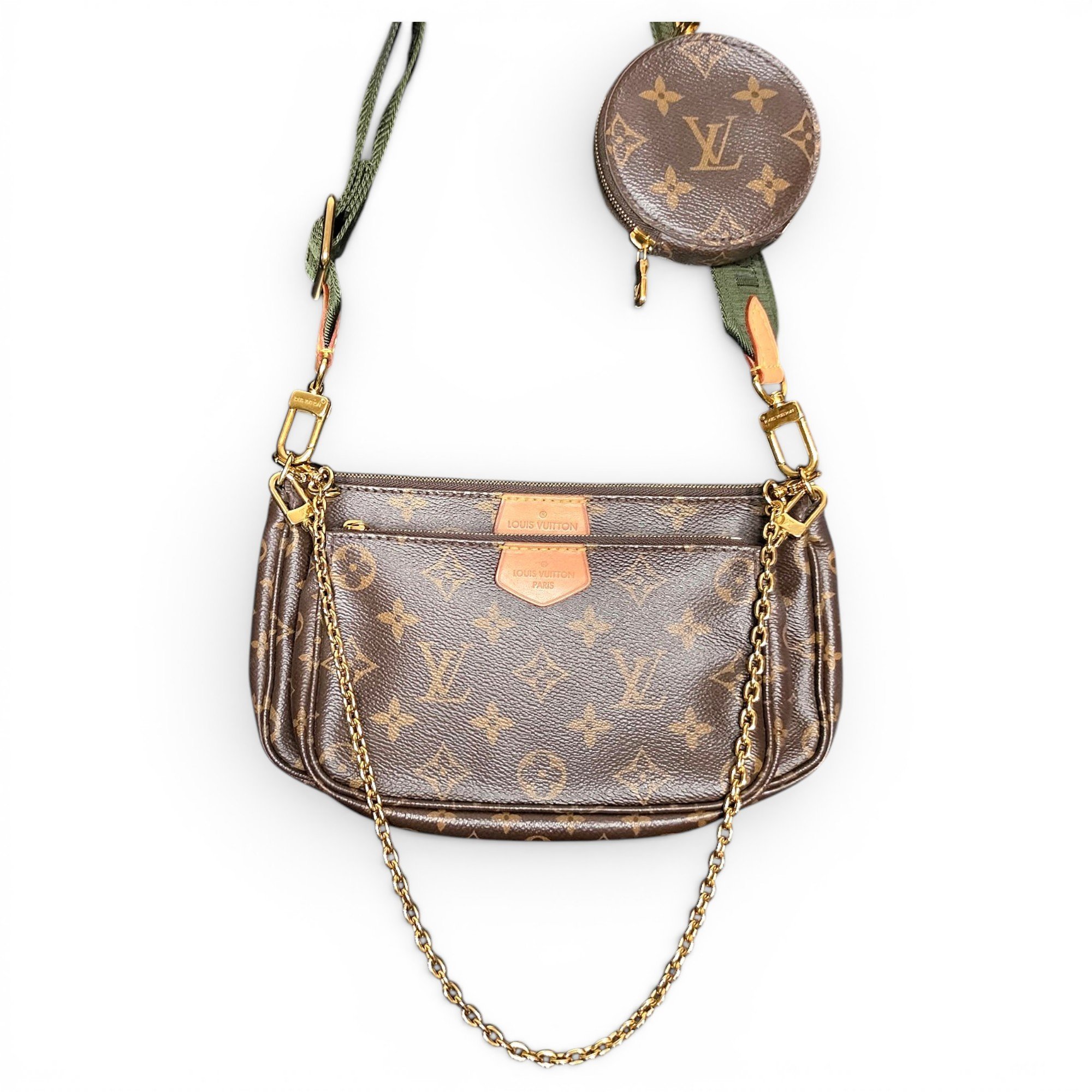 Multi Pochette Accessoires leather crossbody bag
