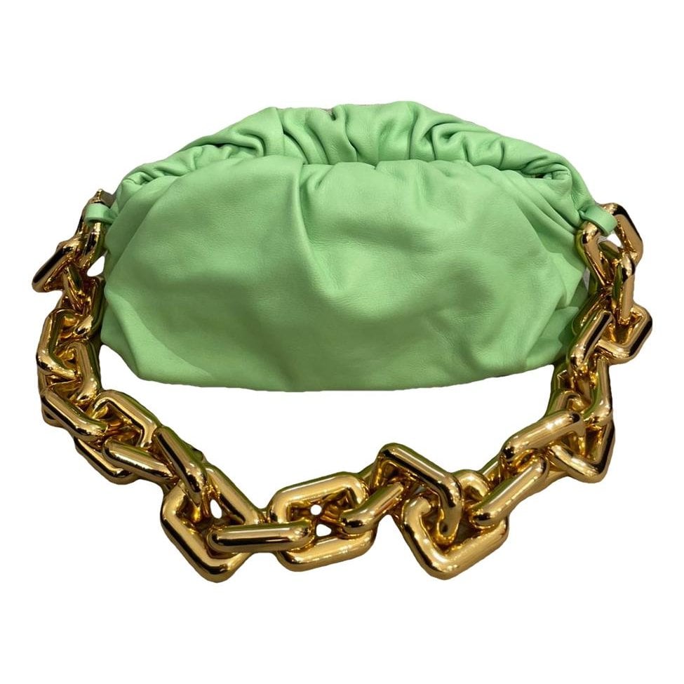 Chain Pouch leather handbag