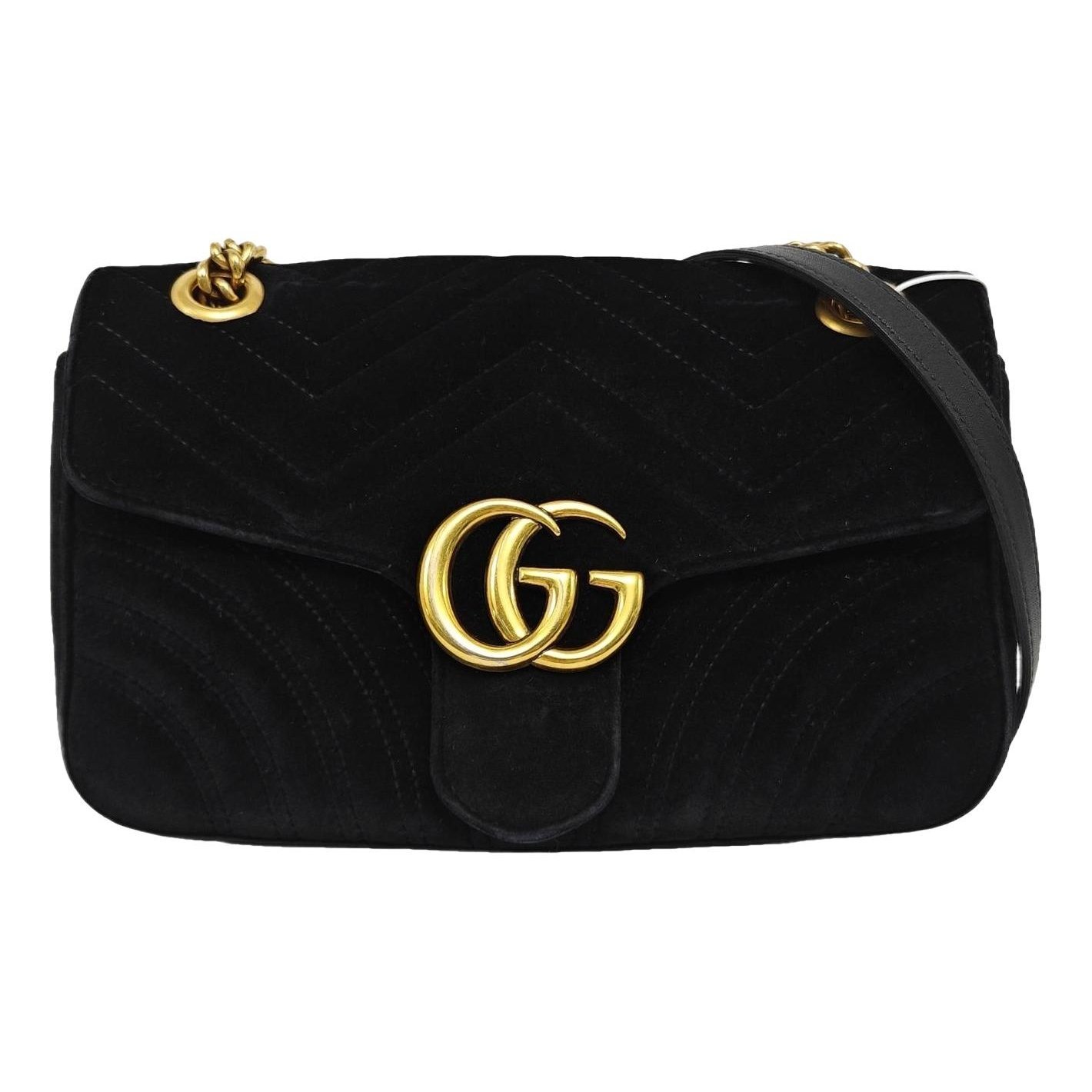 GG Marmont velvet handbag