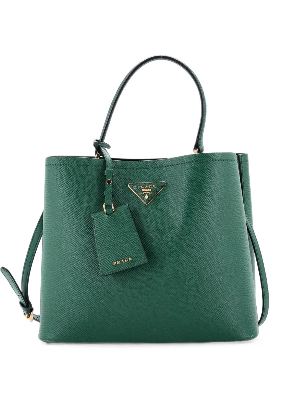 Panier Saffiano Leather Large bucket bag