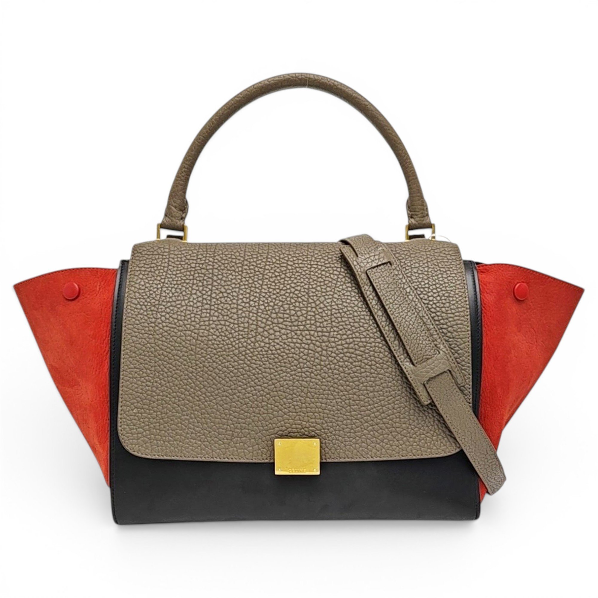 Leather handbag