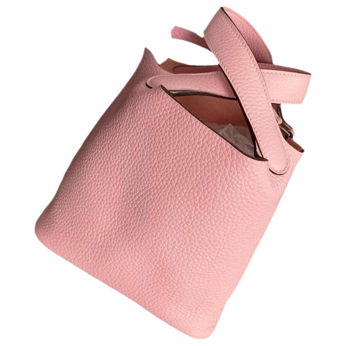 Picotin leather handbag