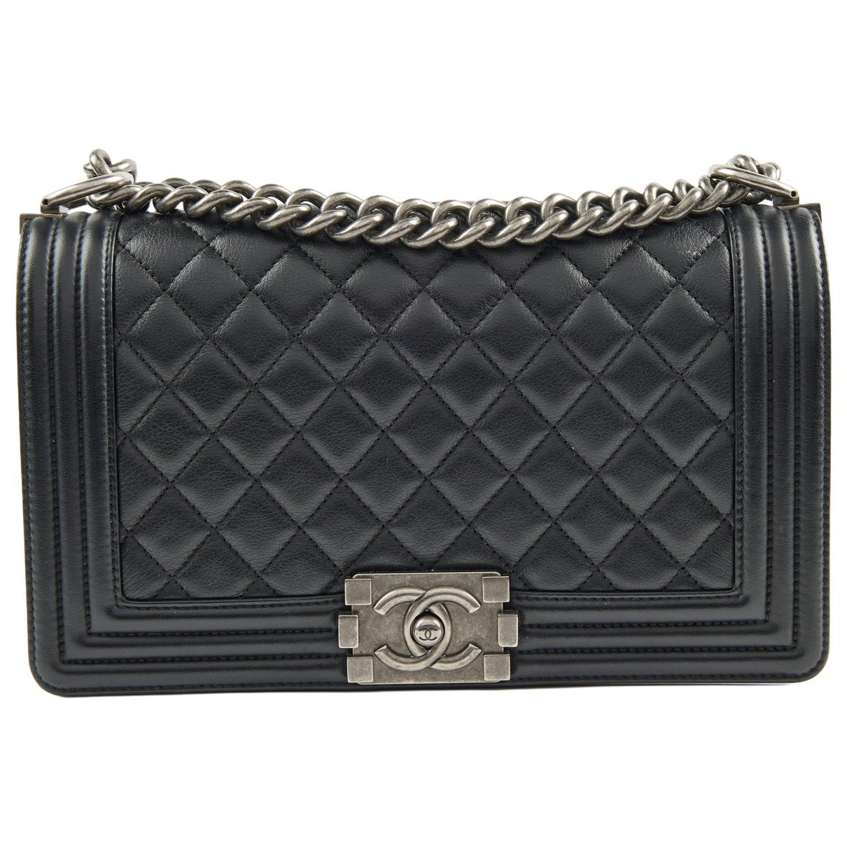 Boy leather crossbody bag