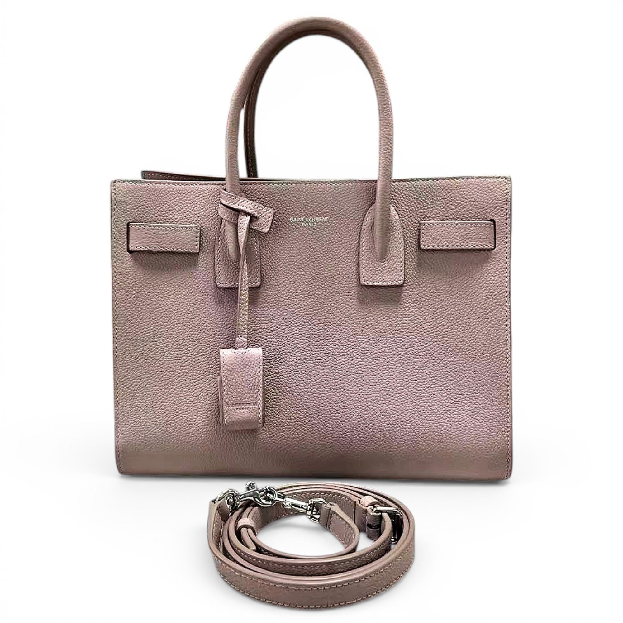 Saint Laurent Sac de Jour leather handbag