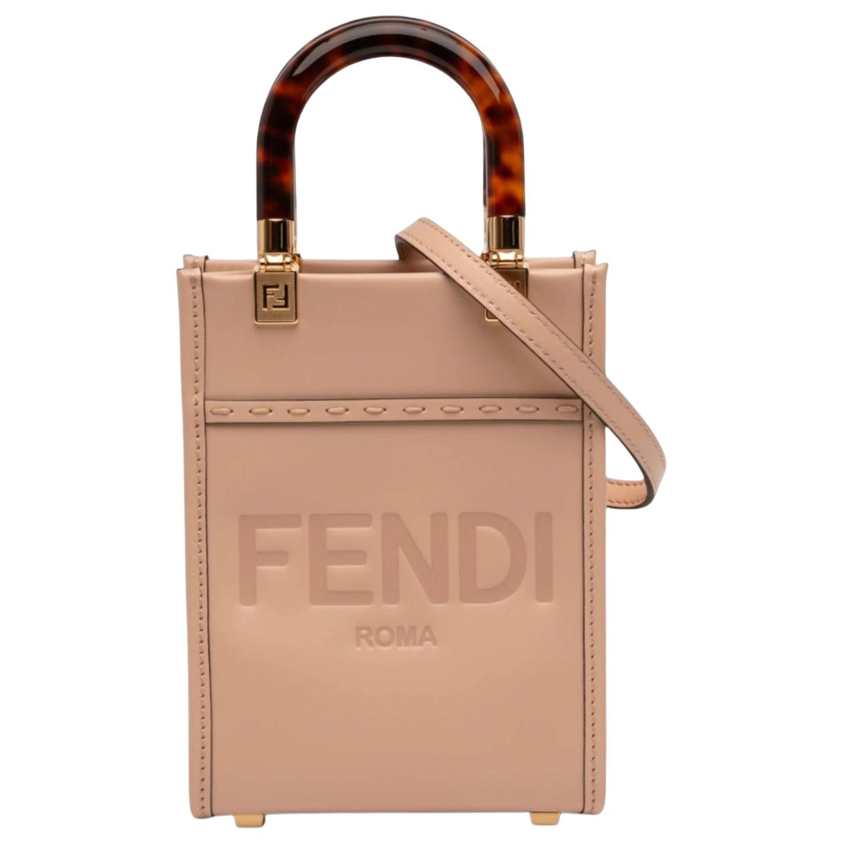 Sunshine leather tote