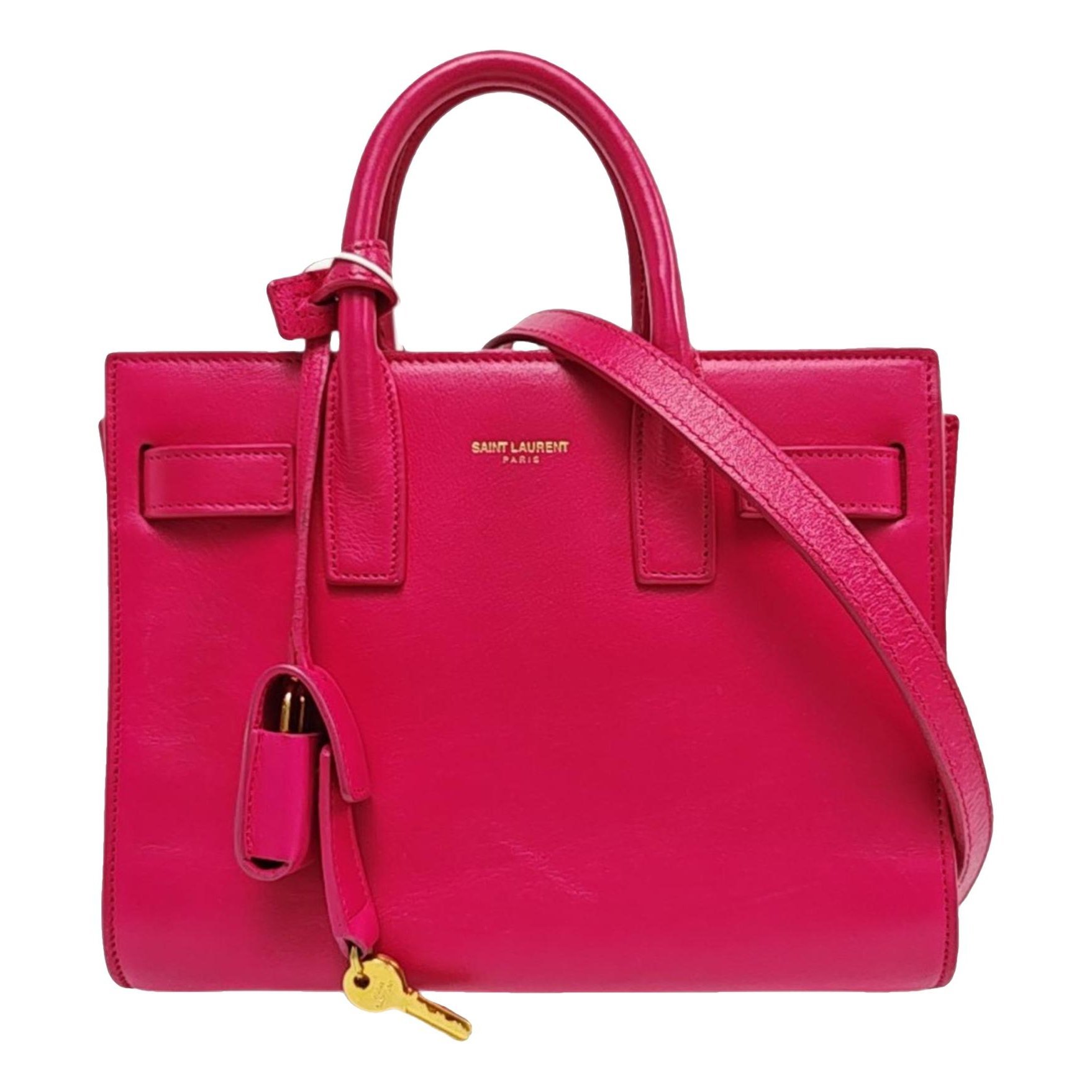 Cabas Rive Gauche leather handbag