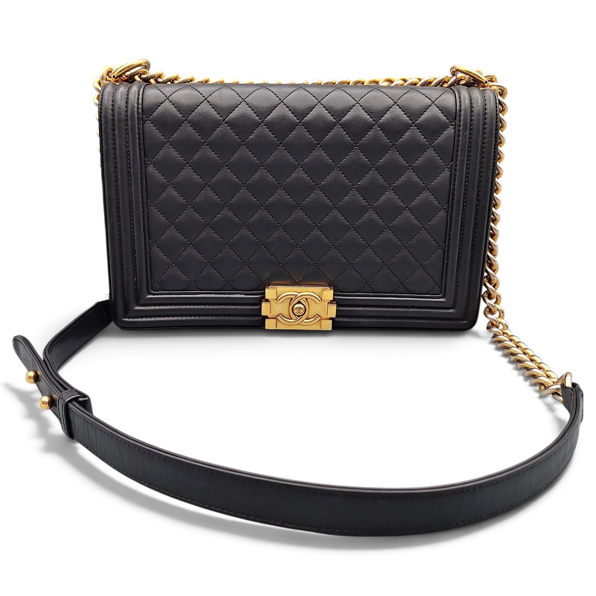 Boy leather handbag