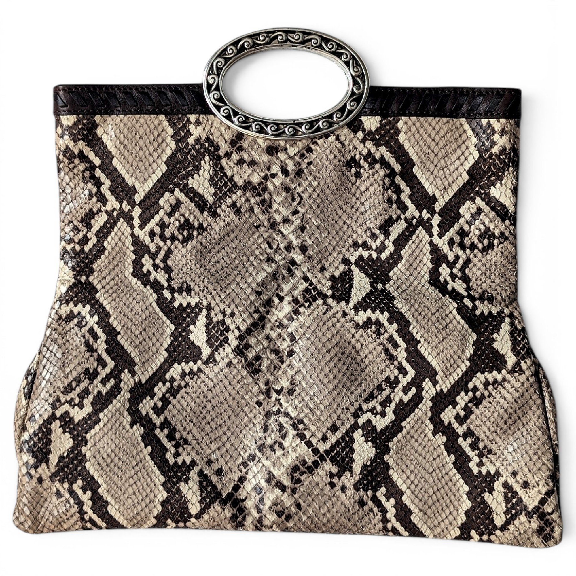 Leather handbag