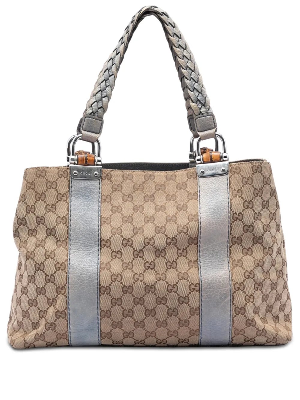 2016-2026 Medium GG Canvas Bamboo Libeccio tote bag