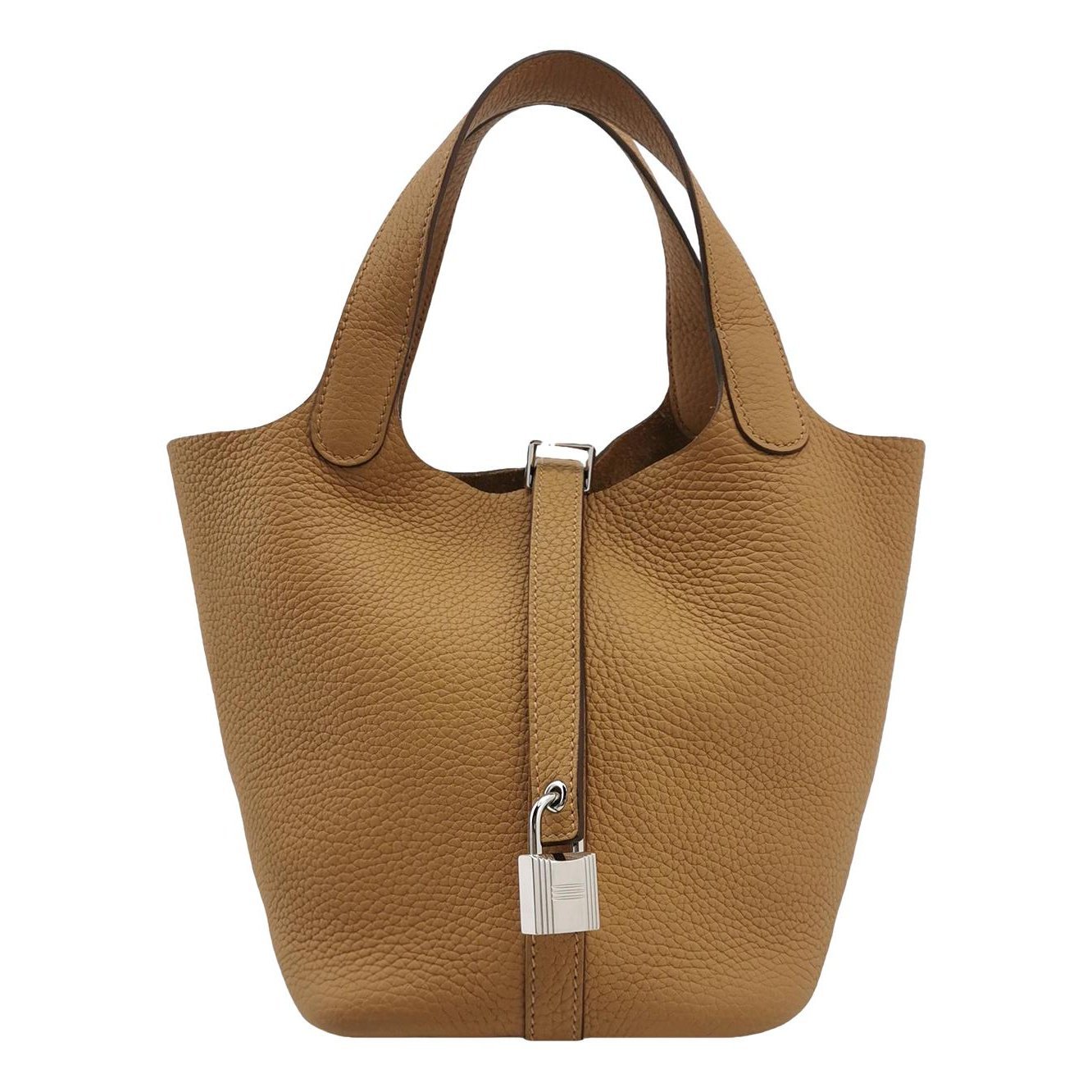 Picotin leather handbag