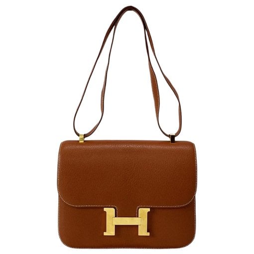 Hermes Constance 24 Handbag Brique