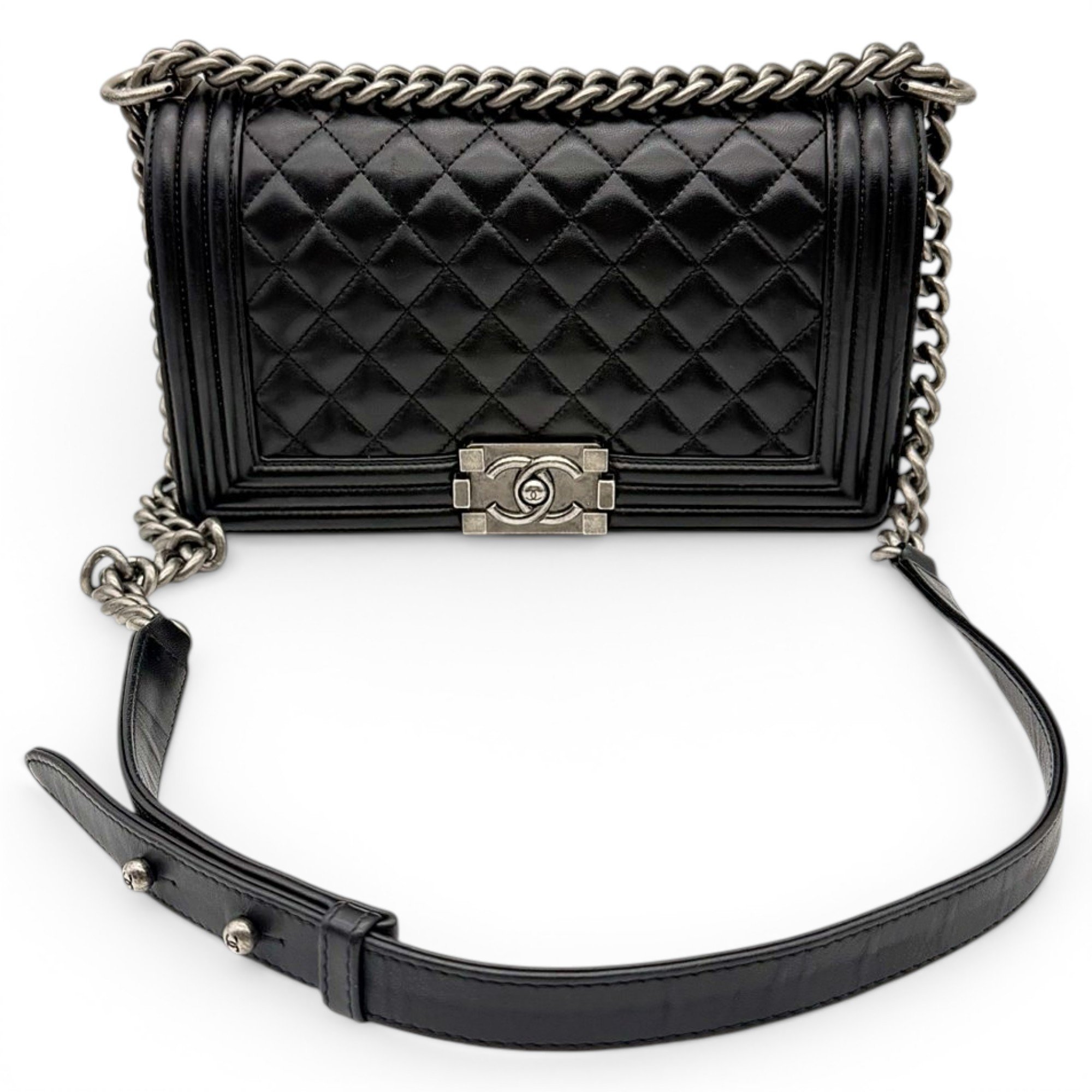 Boy leather handbag