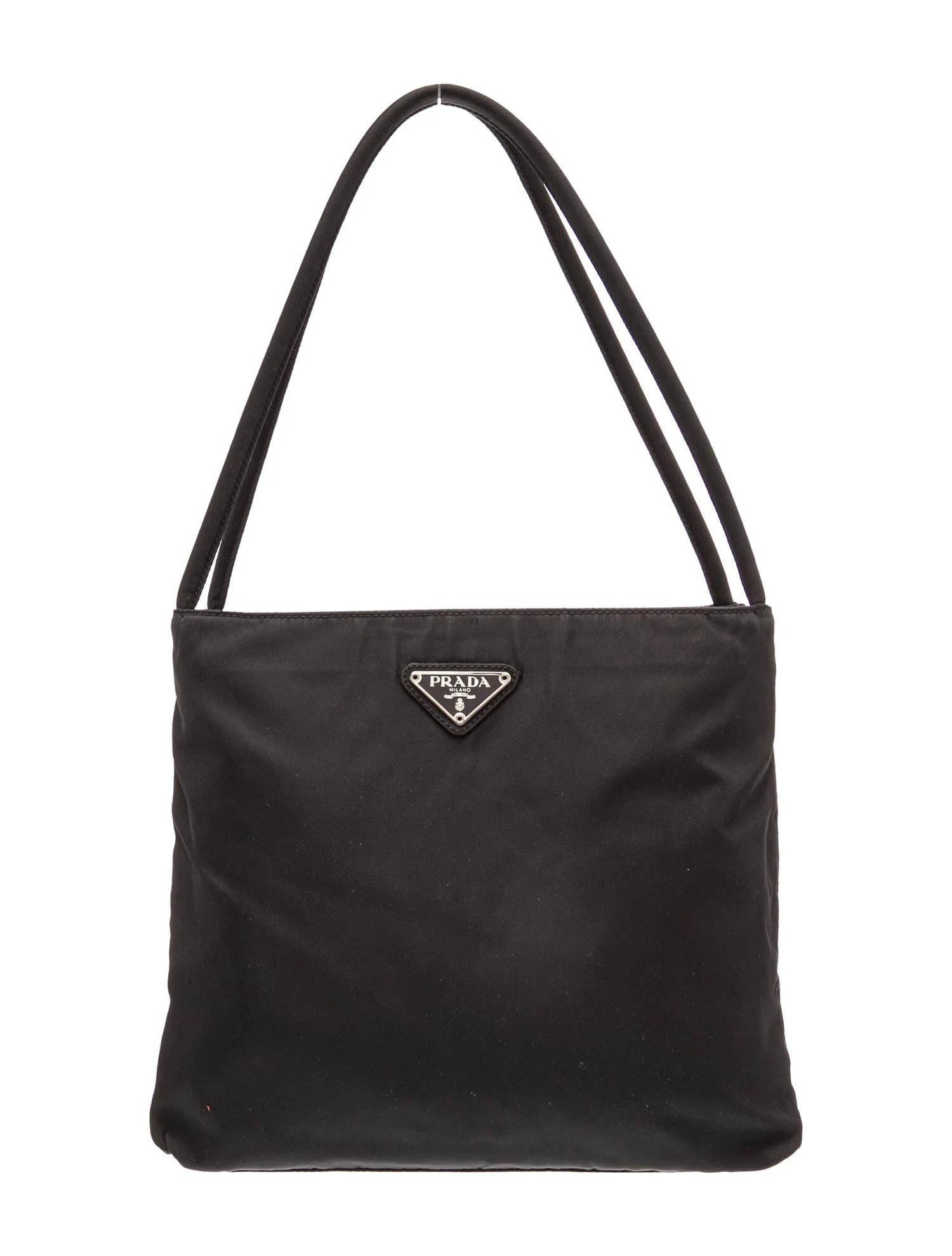 Enameled Metal Triangle Shoulder Bag Vintage