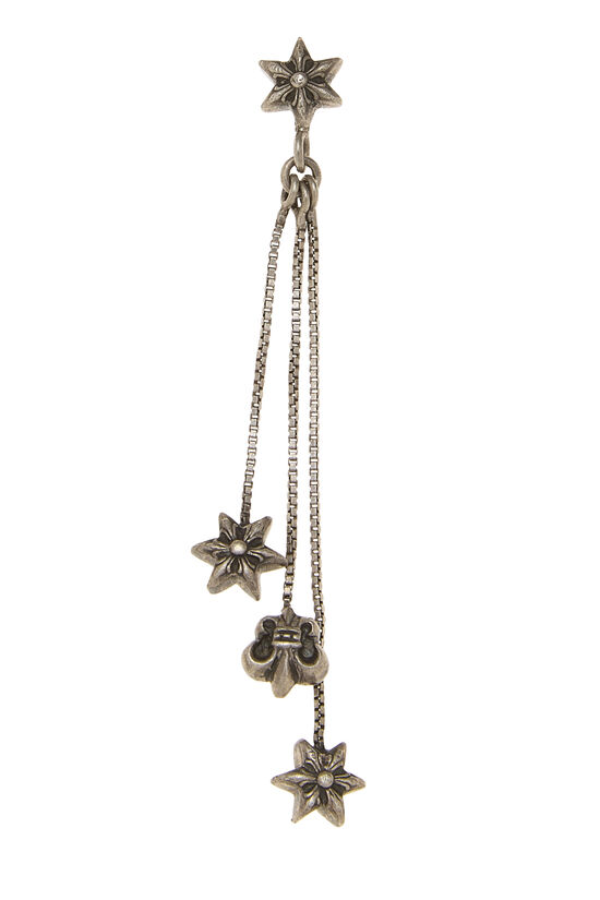 Chrome Hearts Sterling Silver Jojo Drop Earring