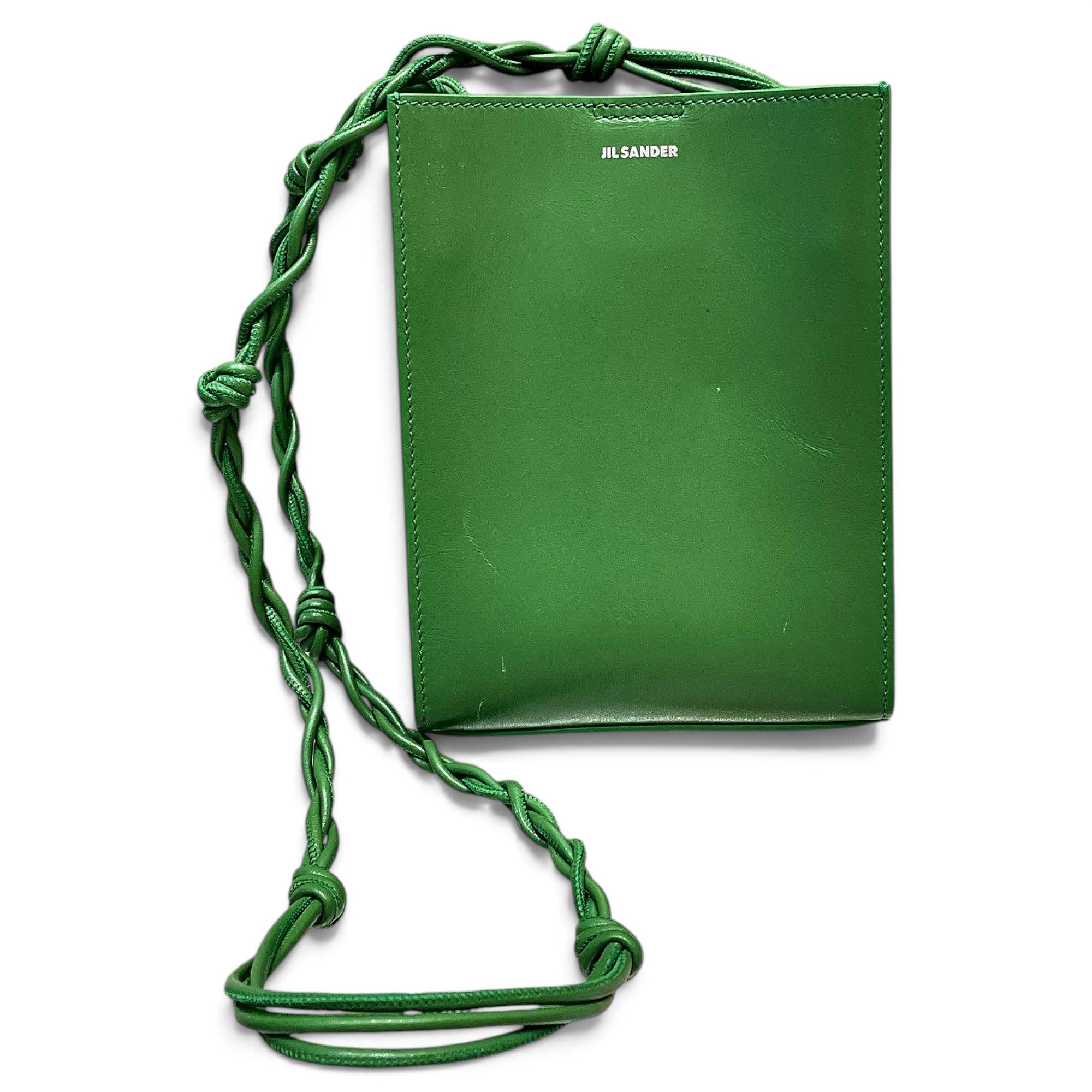 Tangle leather crossbody bag