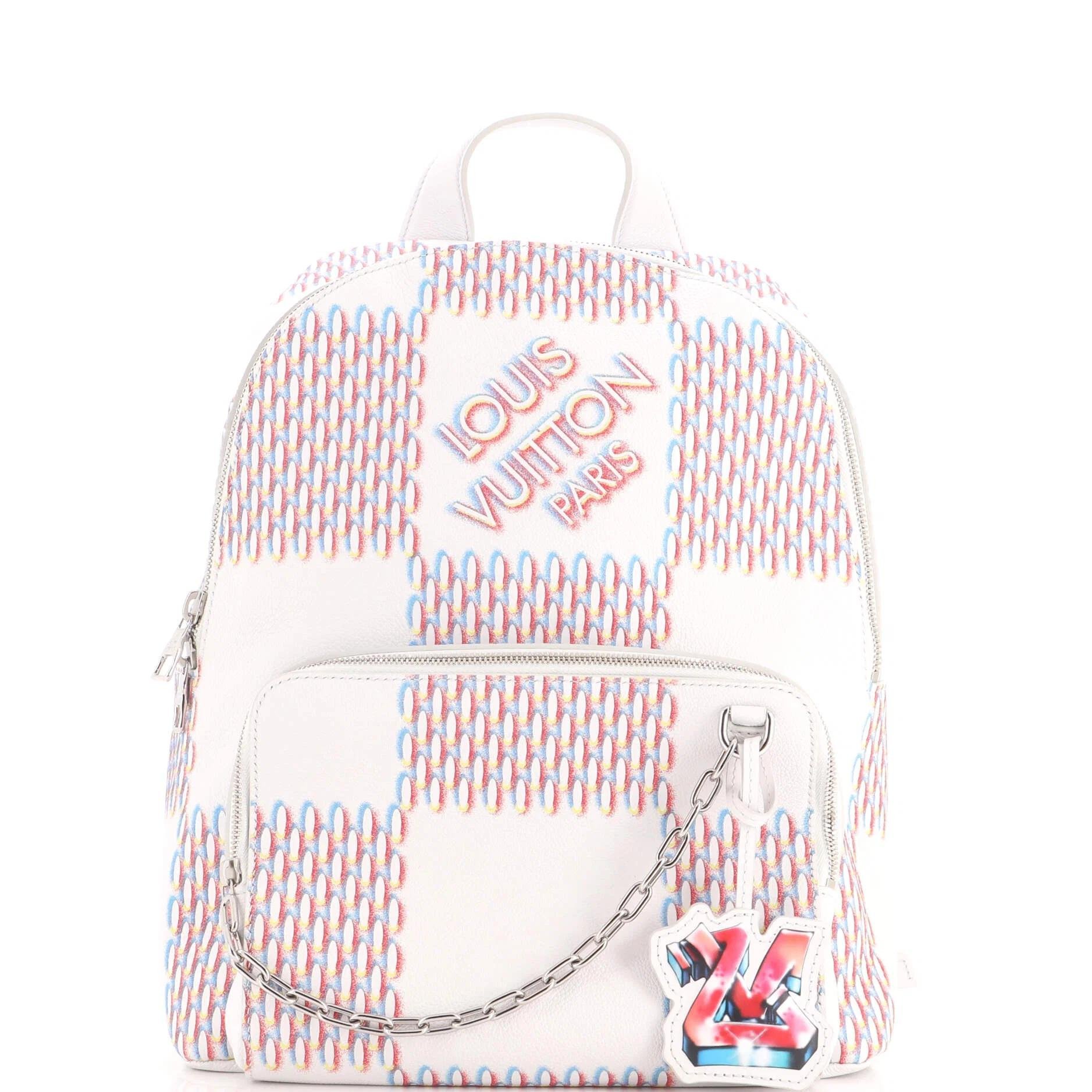 Leather backpack