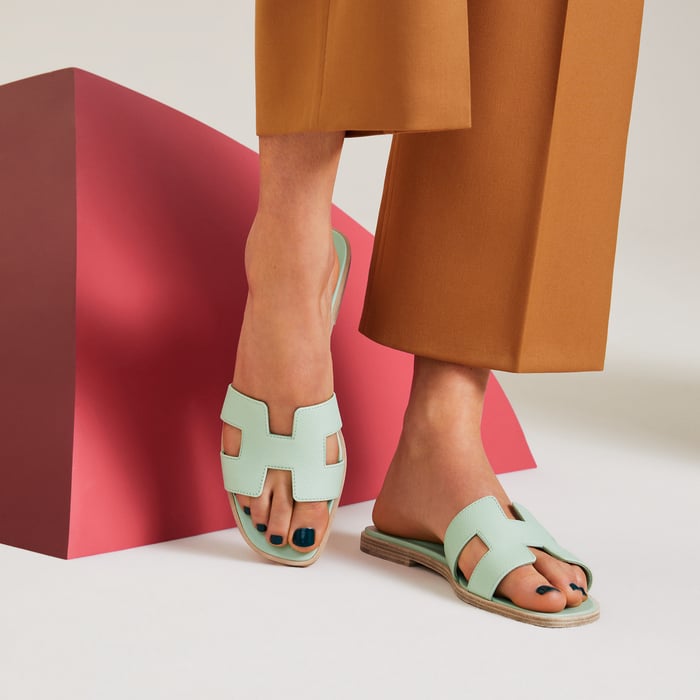 Vert Jade Oran Sandal