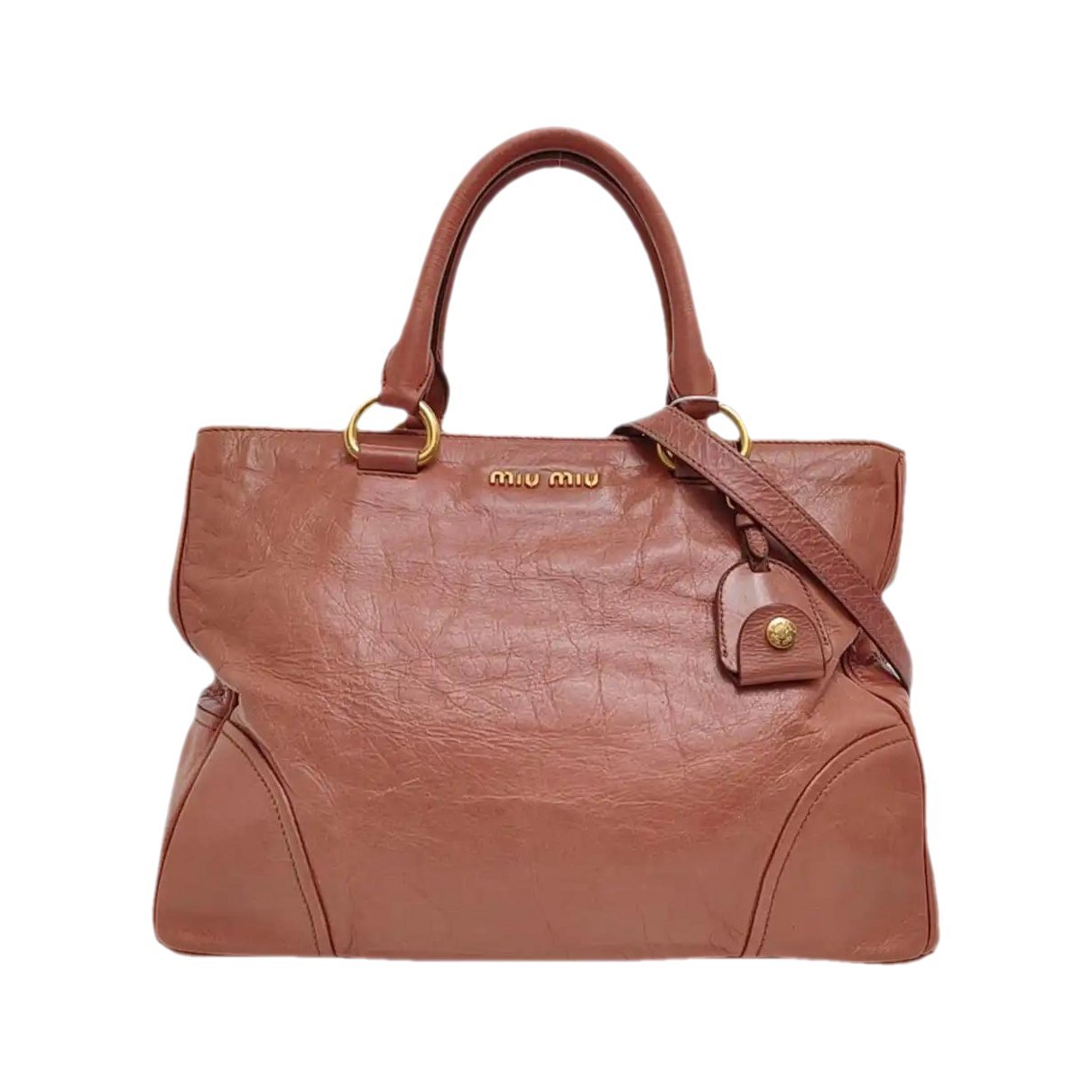 Leather handbag