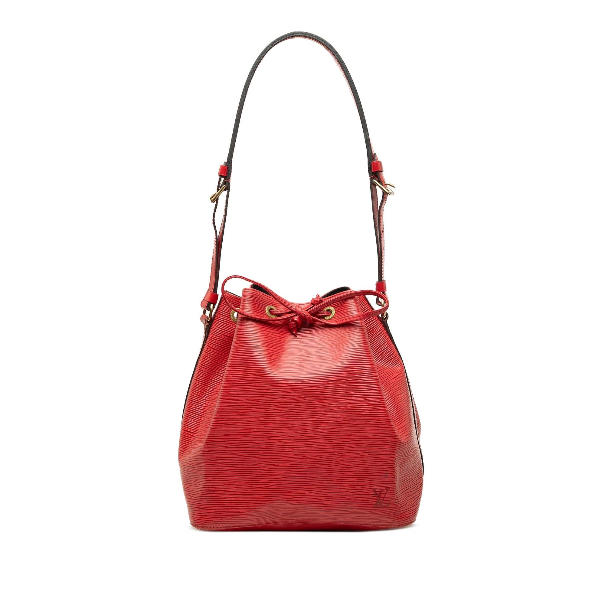 Bucket leather bag