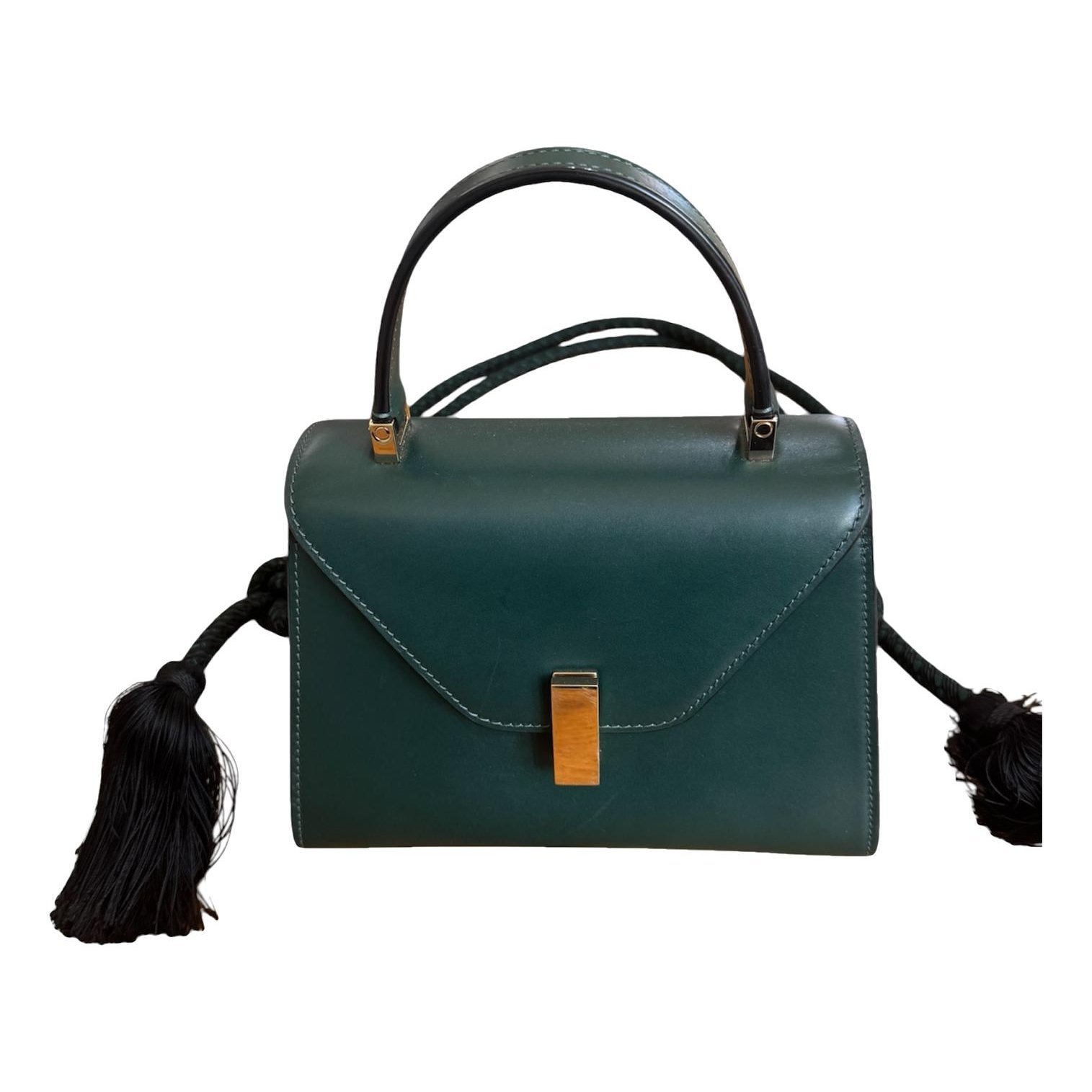 Iside leather crossbody bag