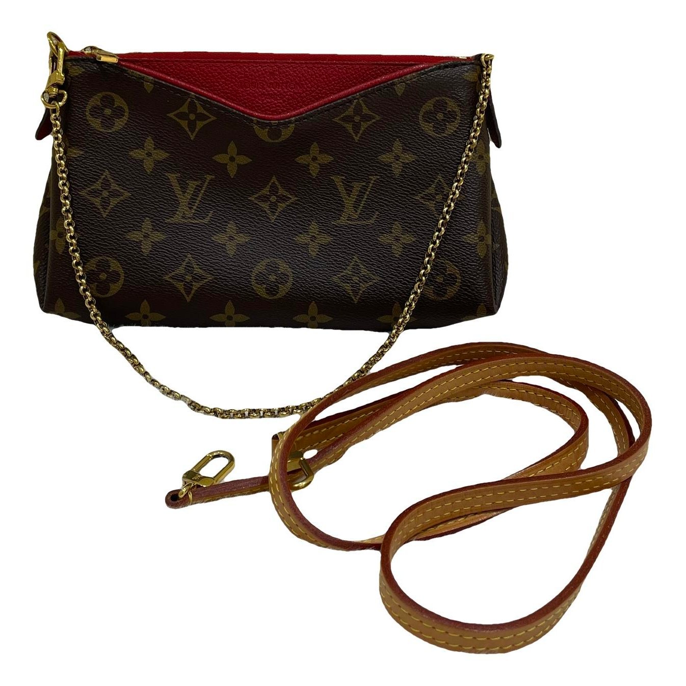 Pallas leather crossbody bag