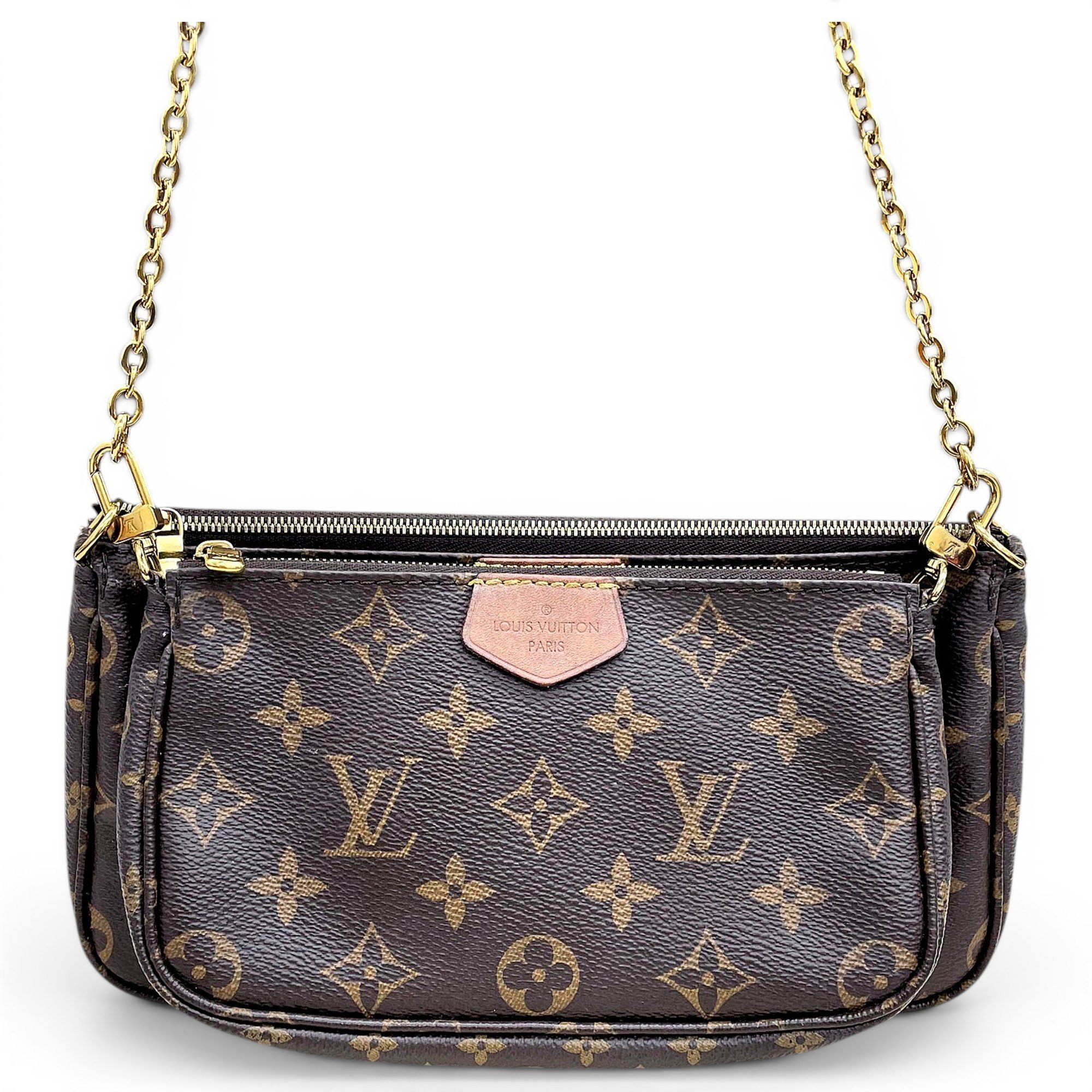 Multi Pochette Accessoires leather handbag