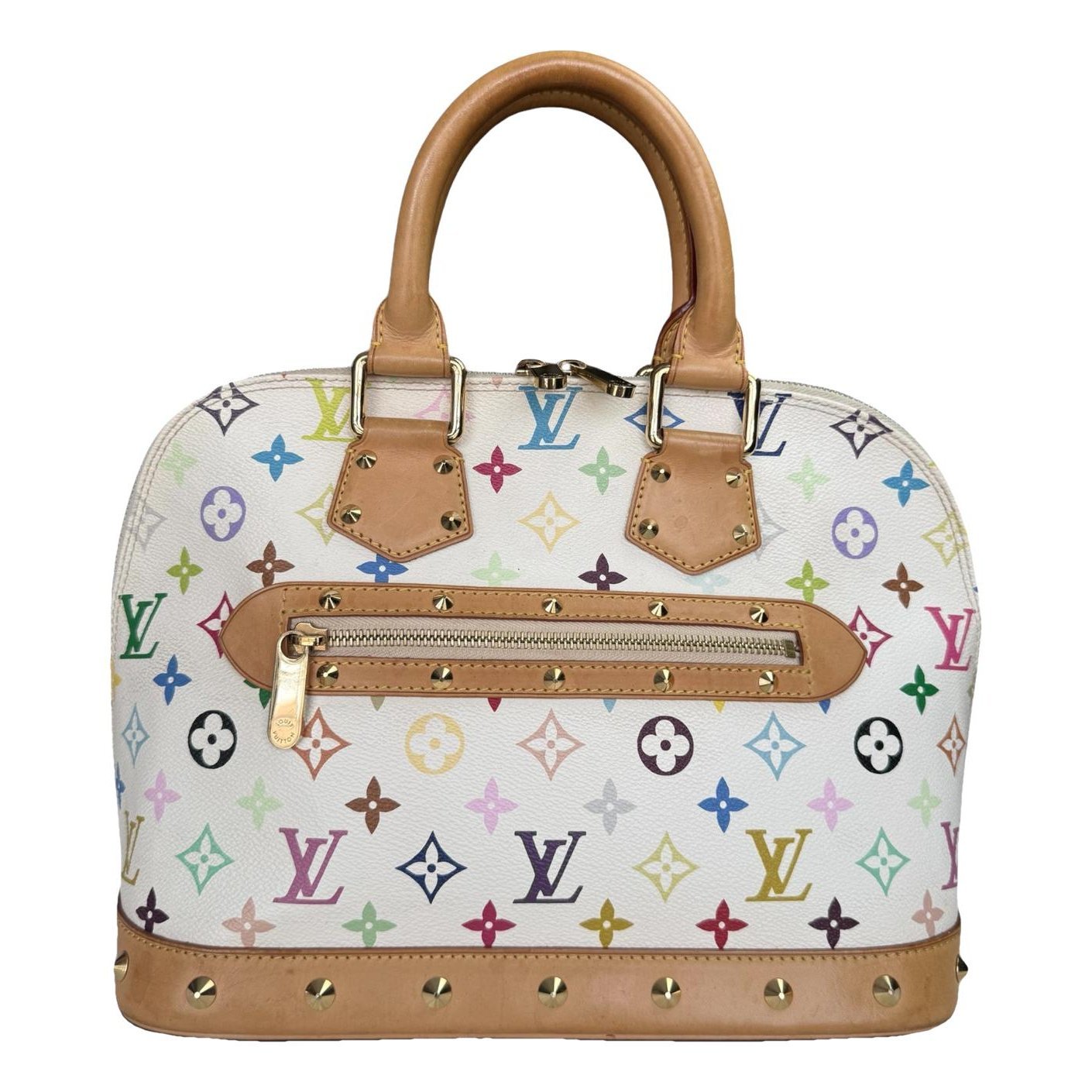Alma leather handbag