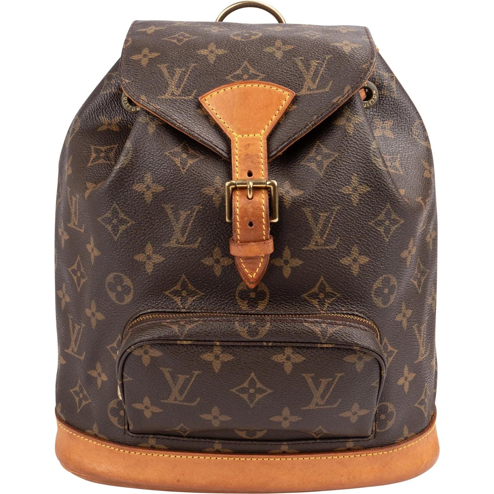 Louis Vuitton Montsouris leather backpack
