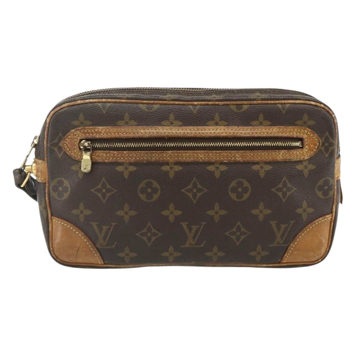 Marly Dragonne leather clutch bag