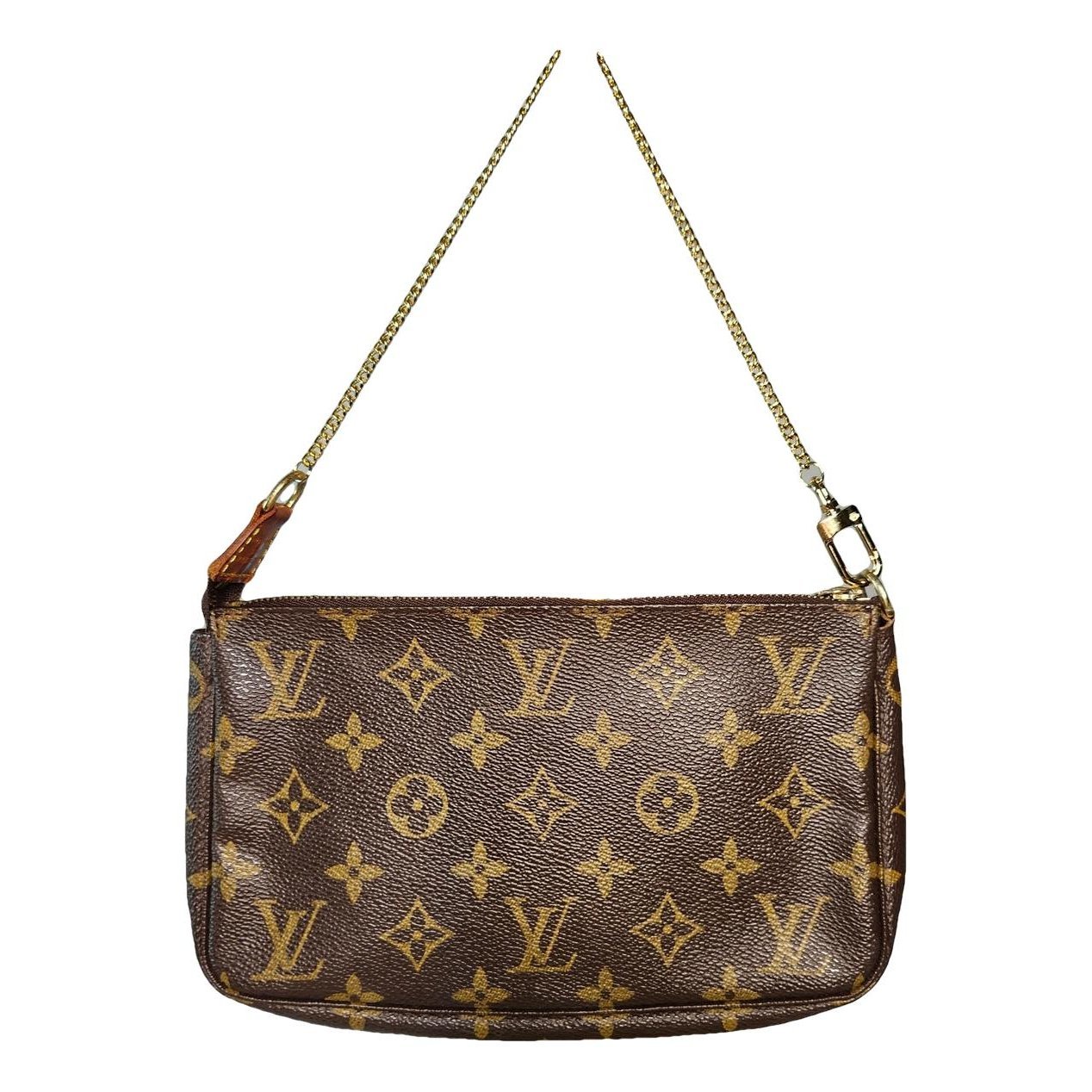 Louis Vuitton Pochette Accessoire cloth handbag