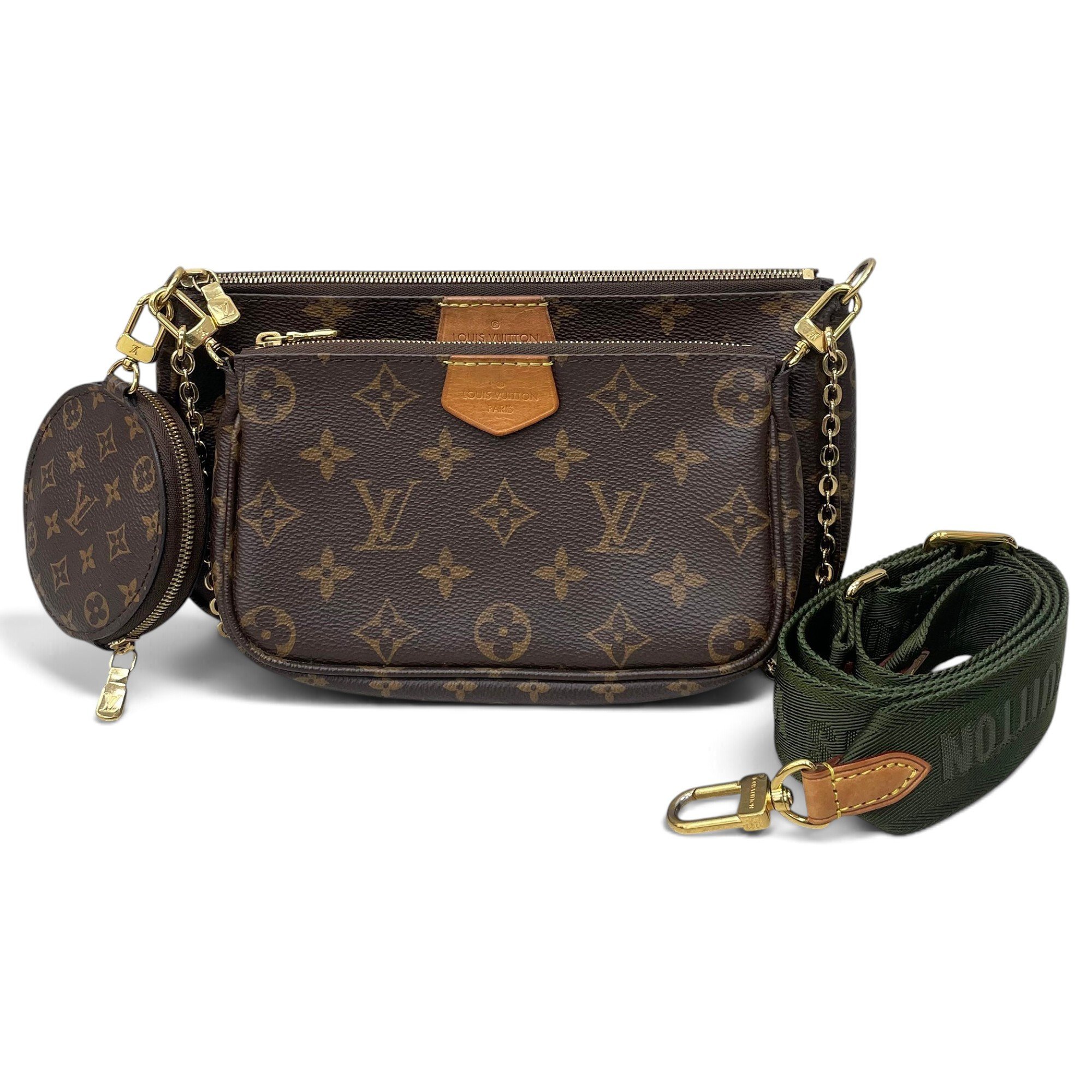 Multi Pochette Accessoires leather handbag