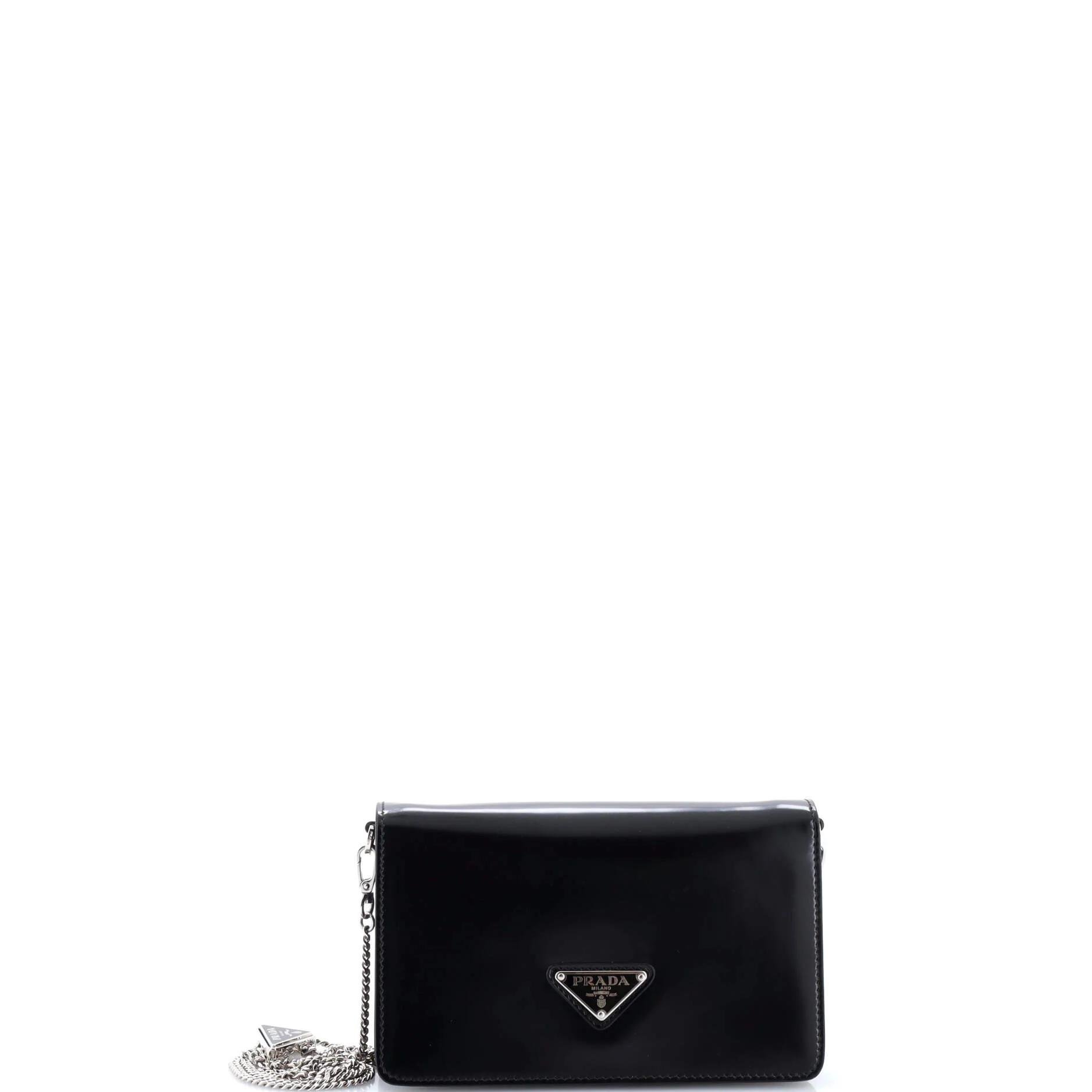 Leather crossbody bag