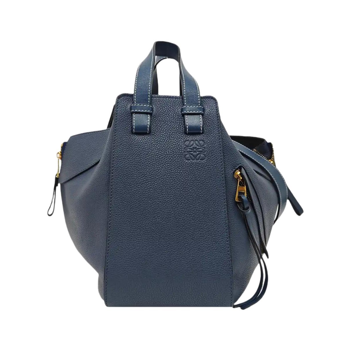 Hammock leather handbag