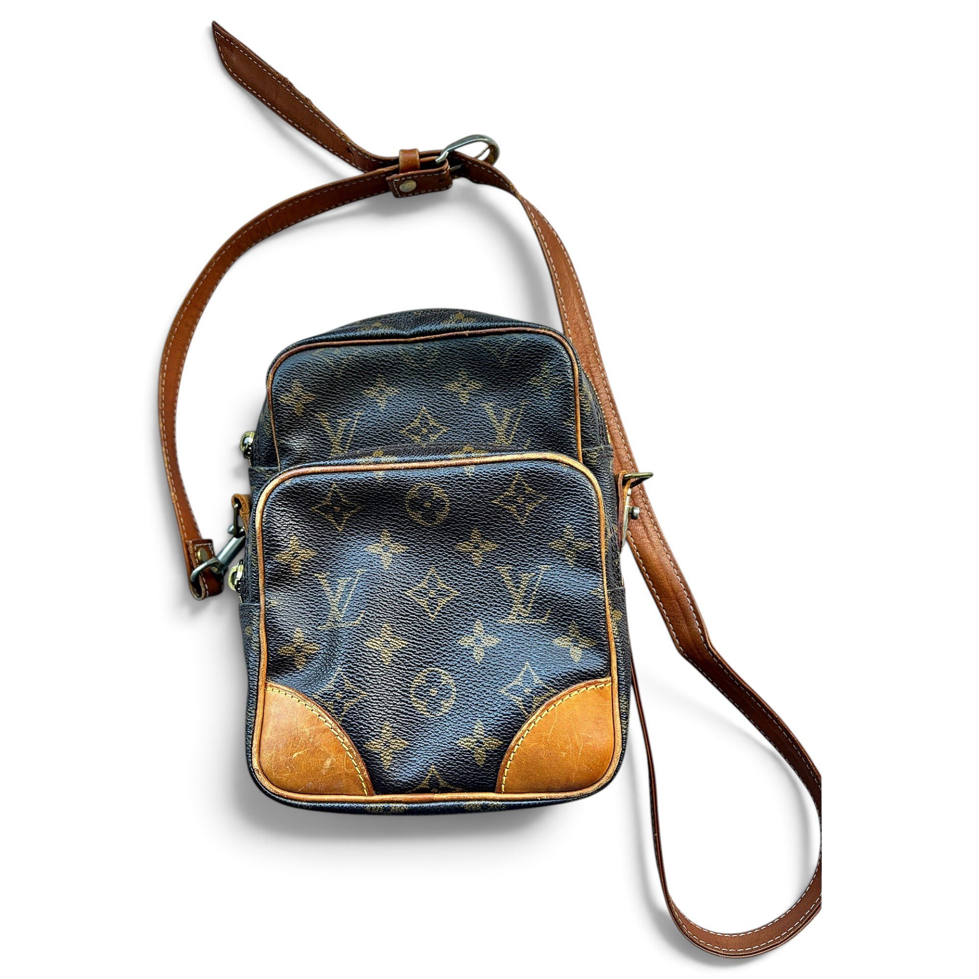 Amazon leather crossbody bag