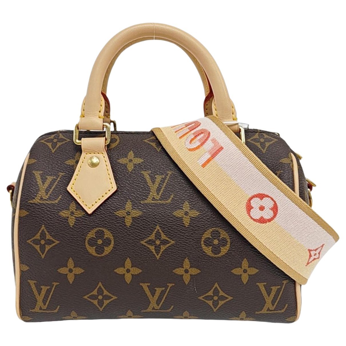 Nano Speedy / Mini HL leather handbag