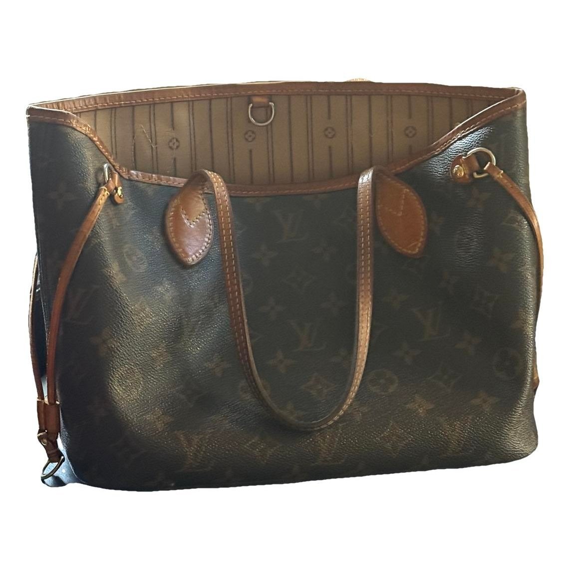 Neverfull leather tote