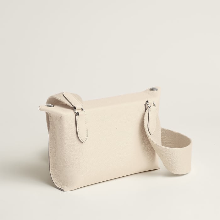 粉筆白 Hermès Videpoches肩背包