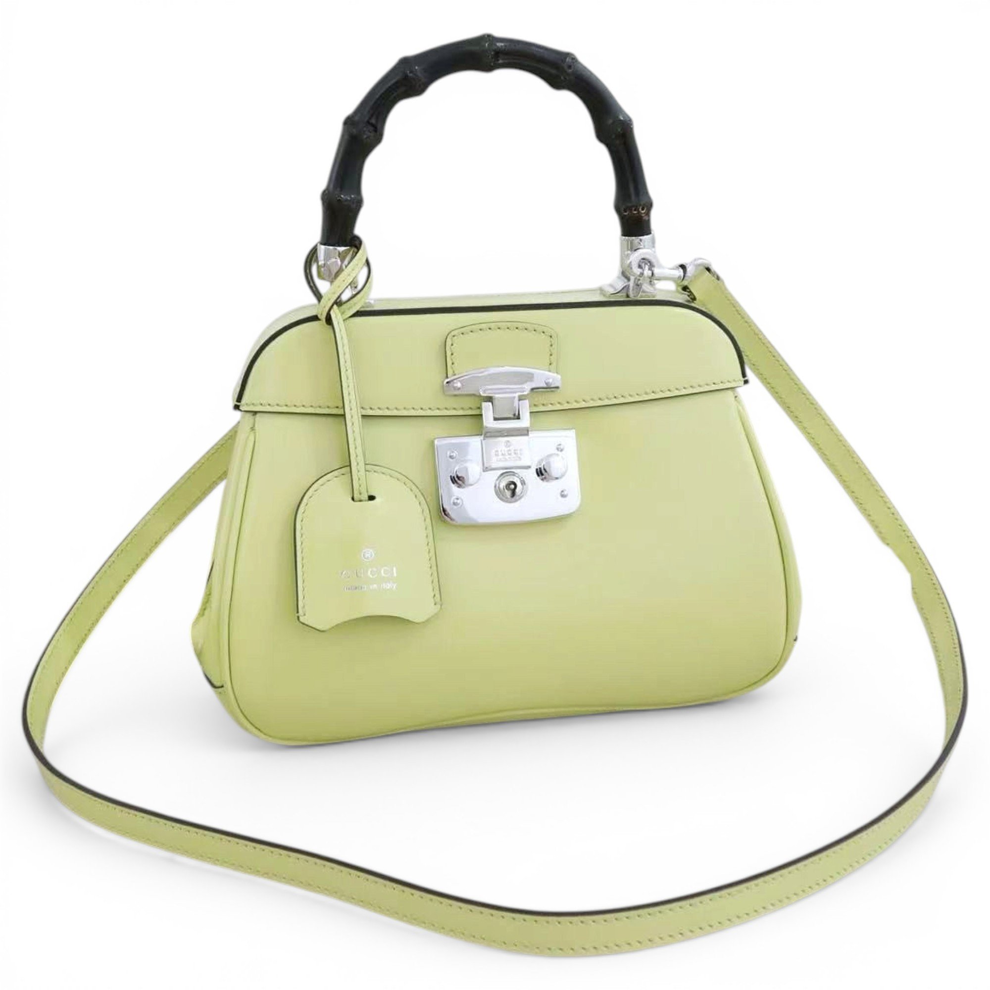 Leather handbag